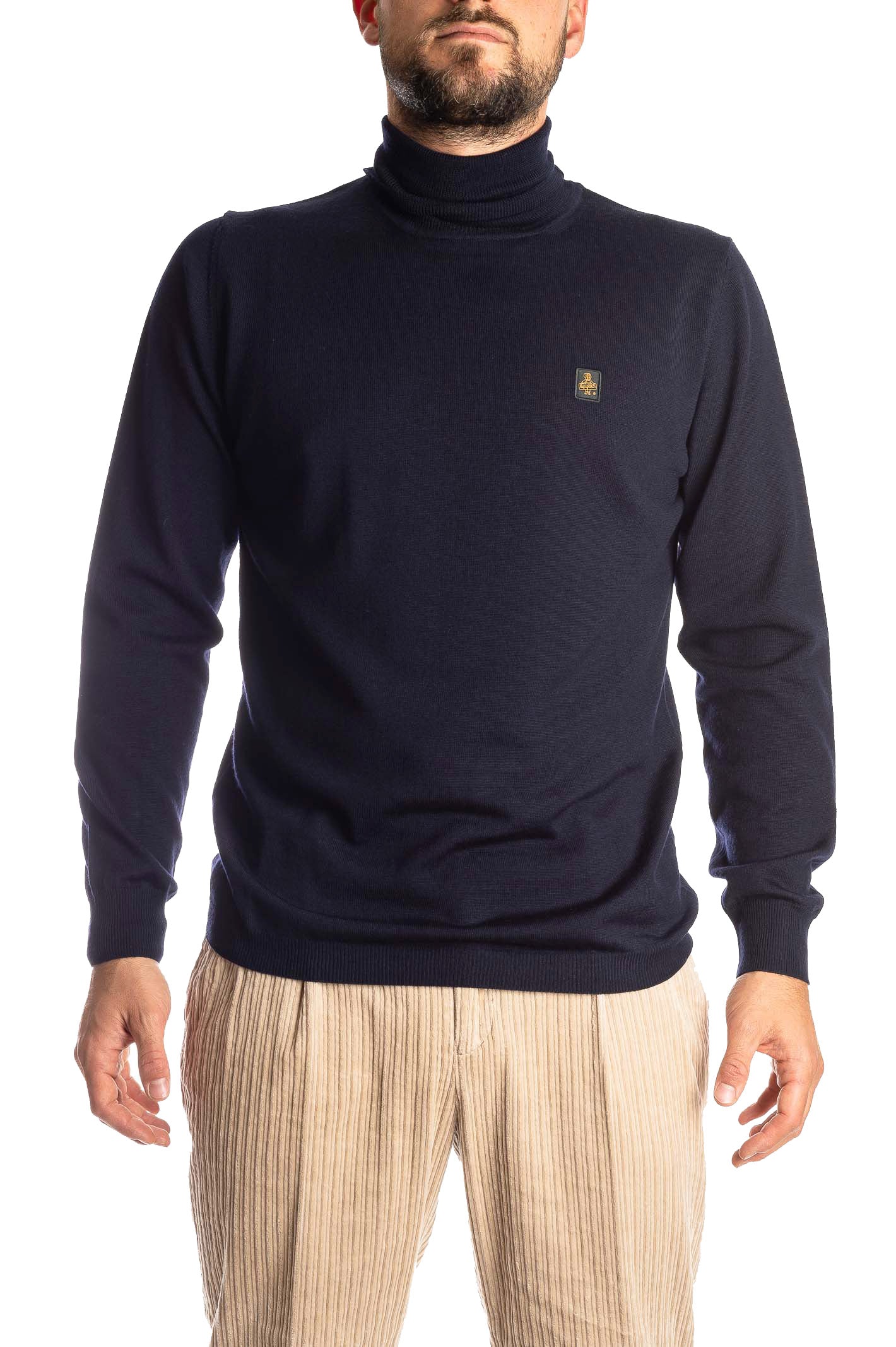 REFRIGIWEAR pullover barron blu scuro <BR/> 25700 BARRON-F03700