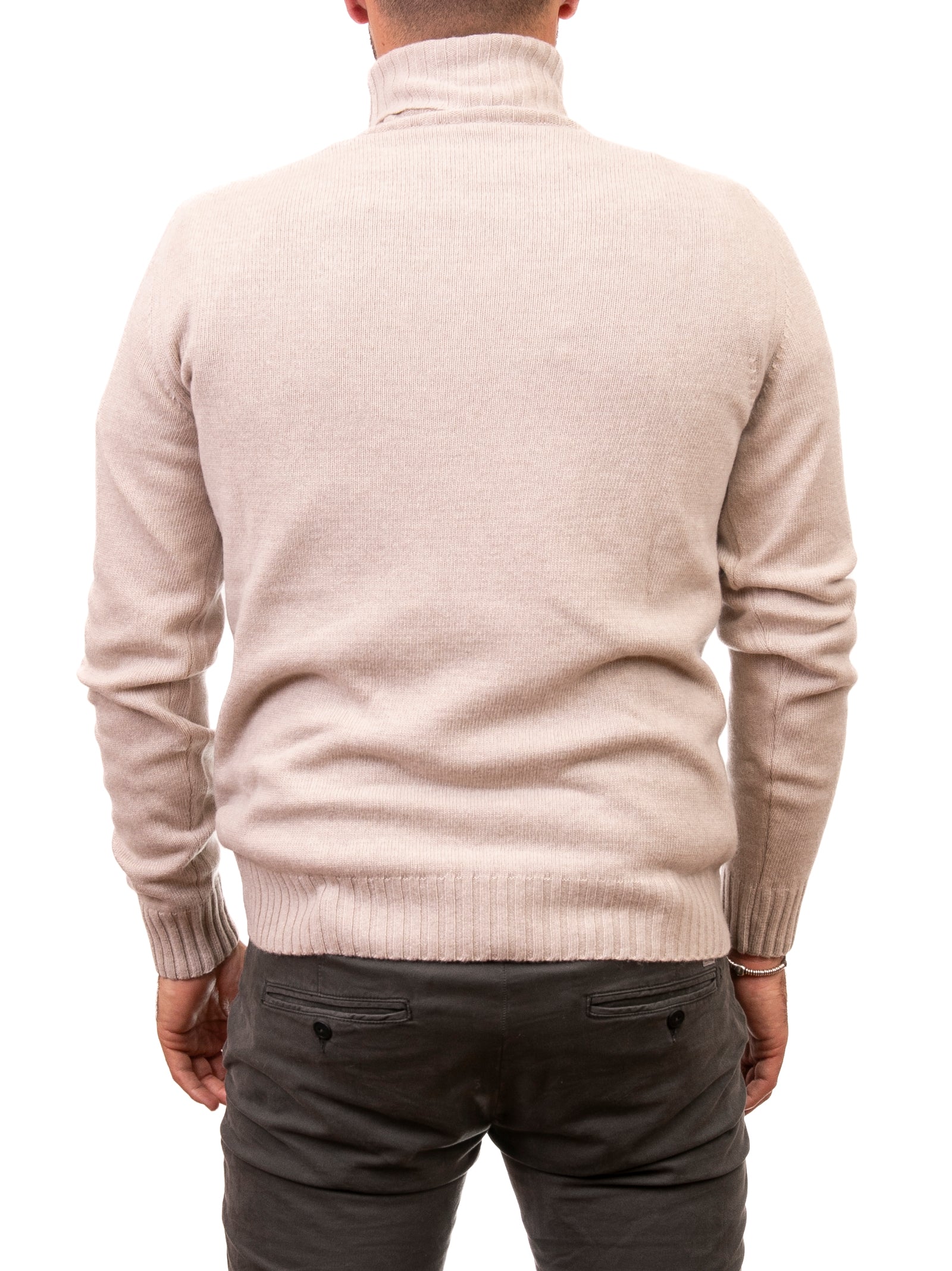 COLMAR maglione collo alto avorio 4456 5YR-01