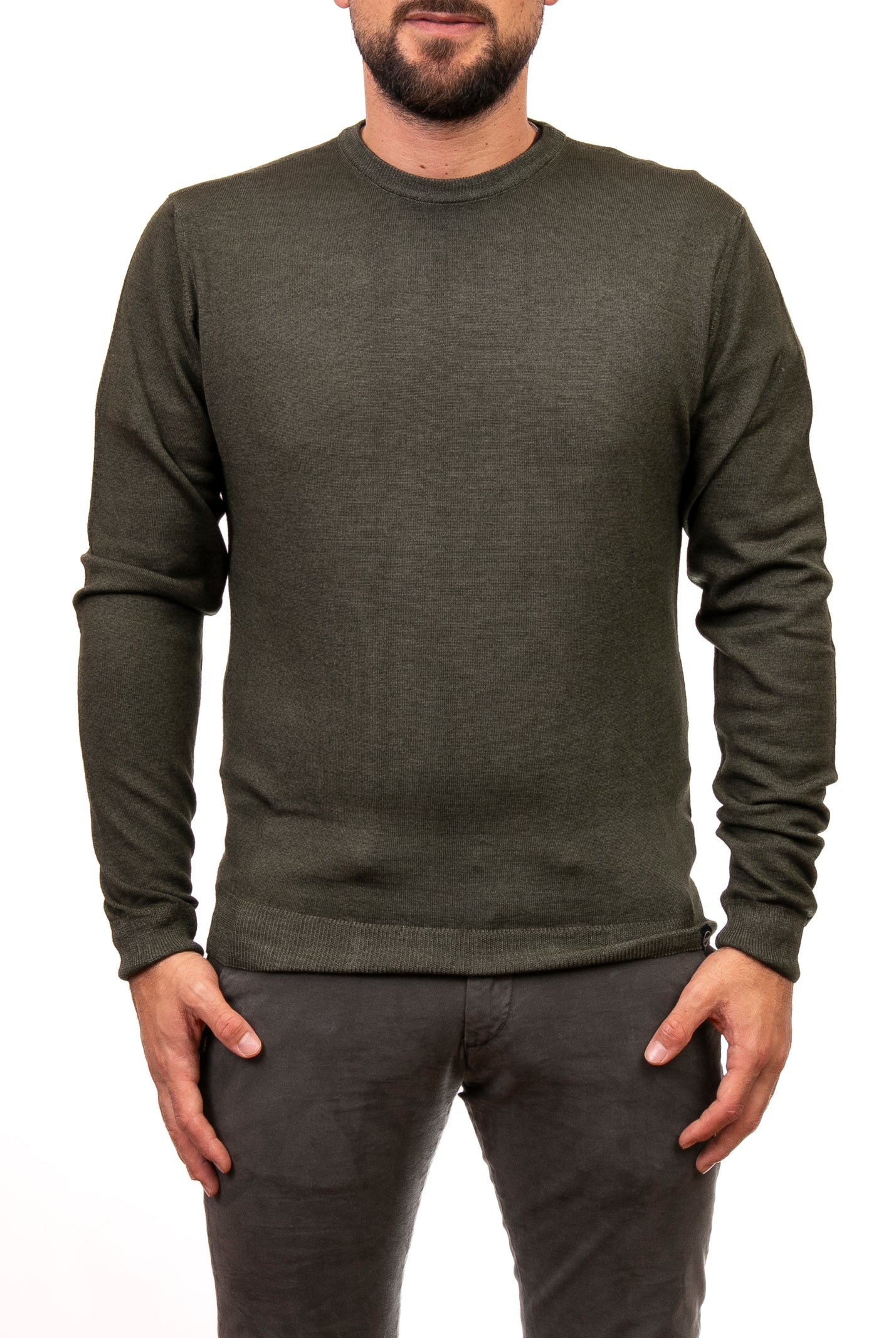 COLMAR maglione in lana verde 4467T 8WZ-681