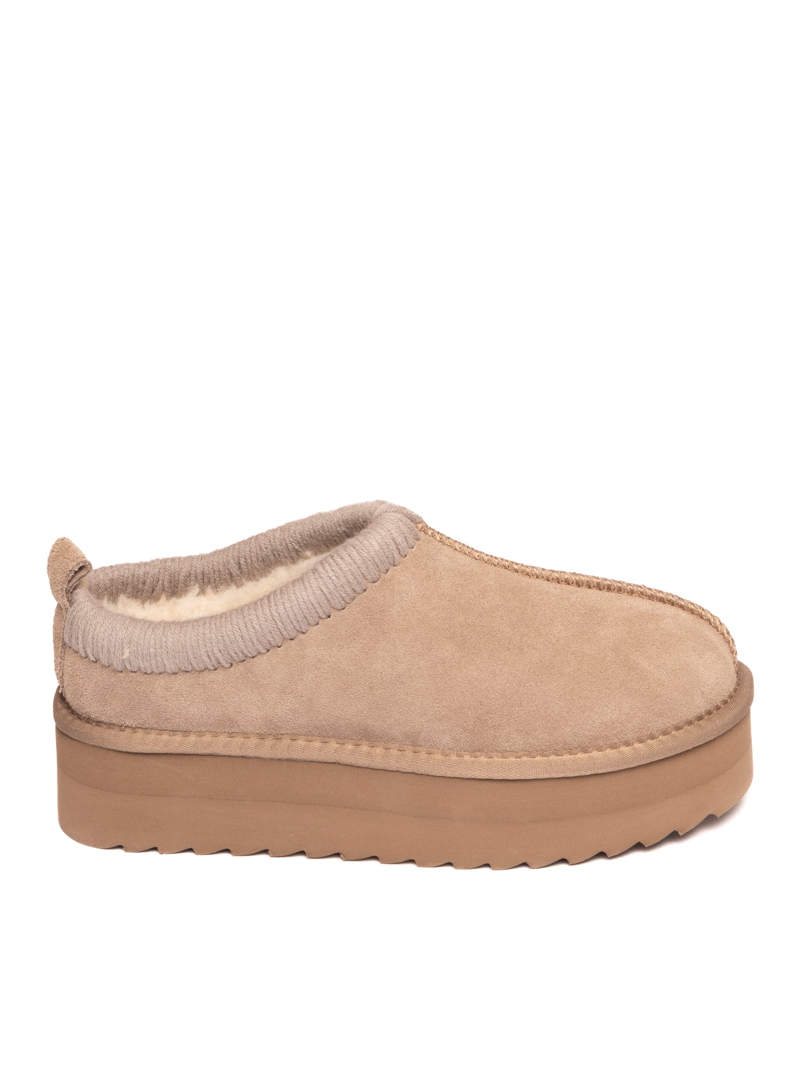 COLORS OF CALIFORNIA Slipon camoscio taupe YWPLA13 EGGYPLATFORM-TAU