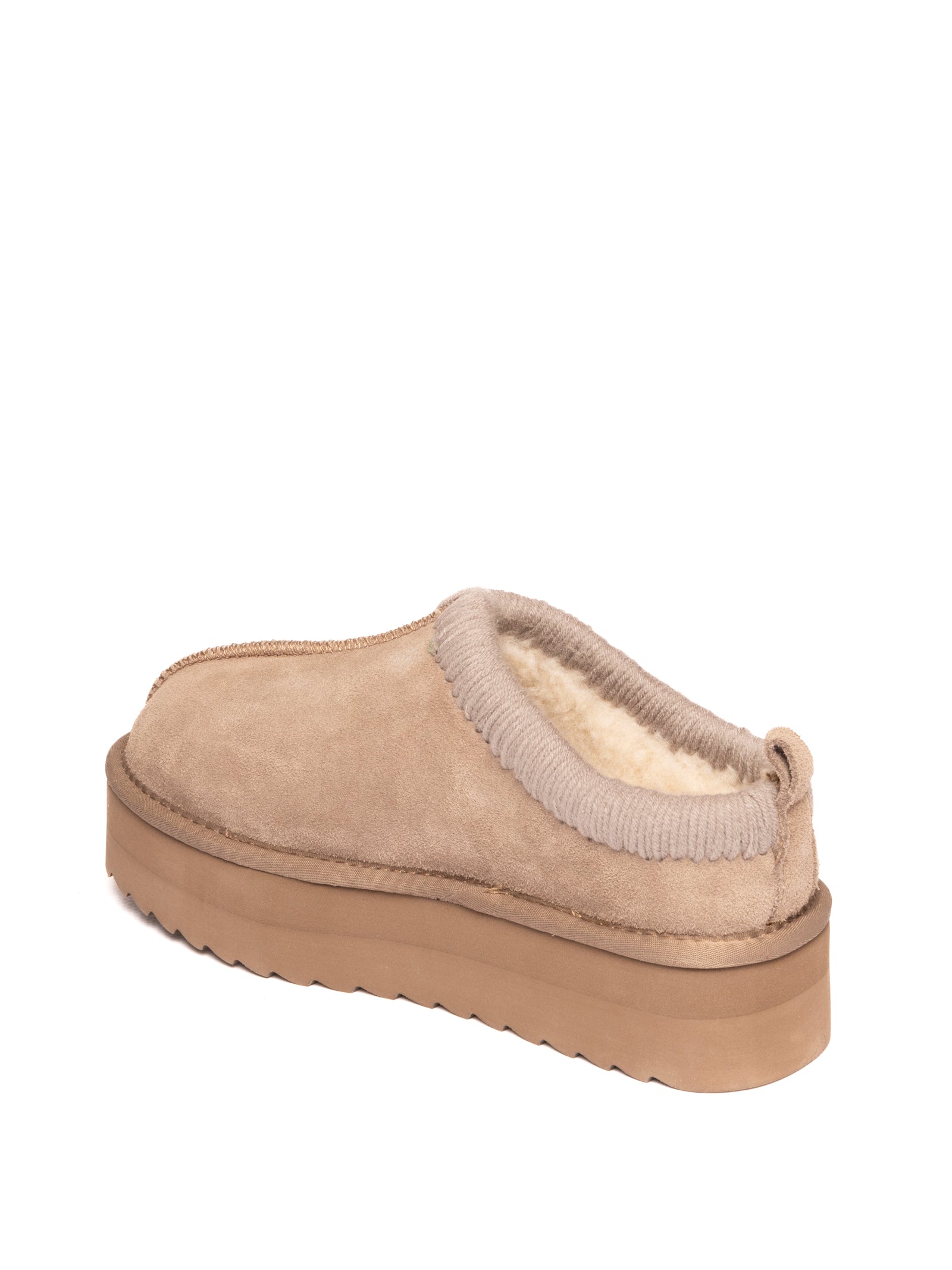 COLORS OF CALIFORNIA Slipon camoscio taupe YWPLA13 EGGYPLATFORM-TAU