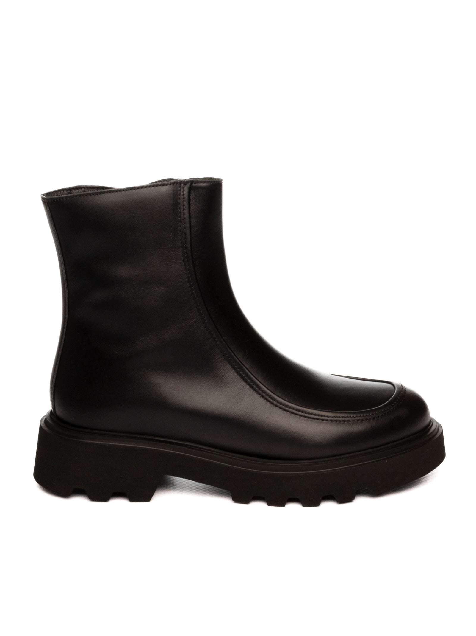 FRAU Stivaletto pelle nero 85N6 SETA-NERO