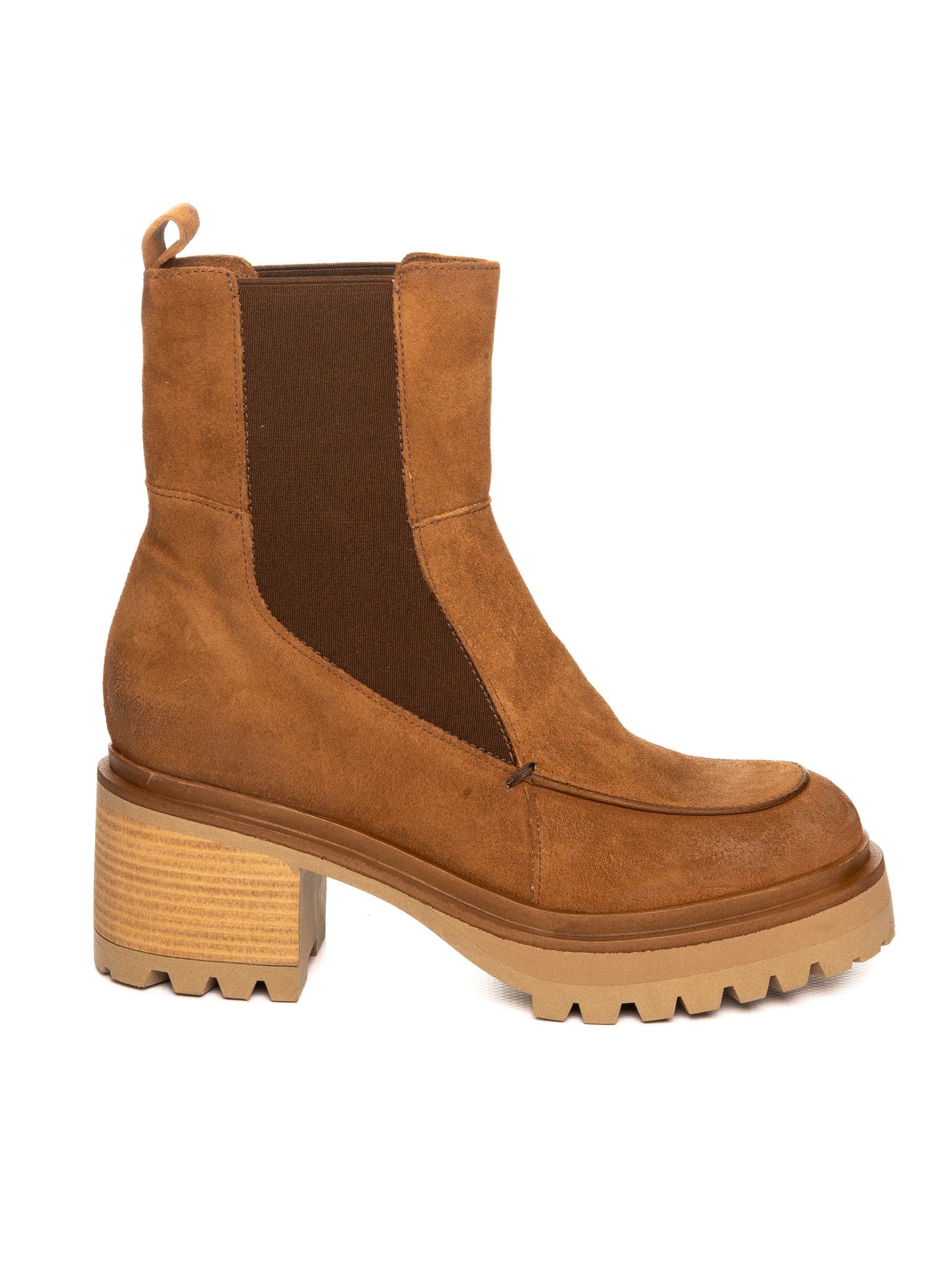MJUS Anfibio camoscio marrone T64204 PELLE-6106