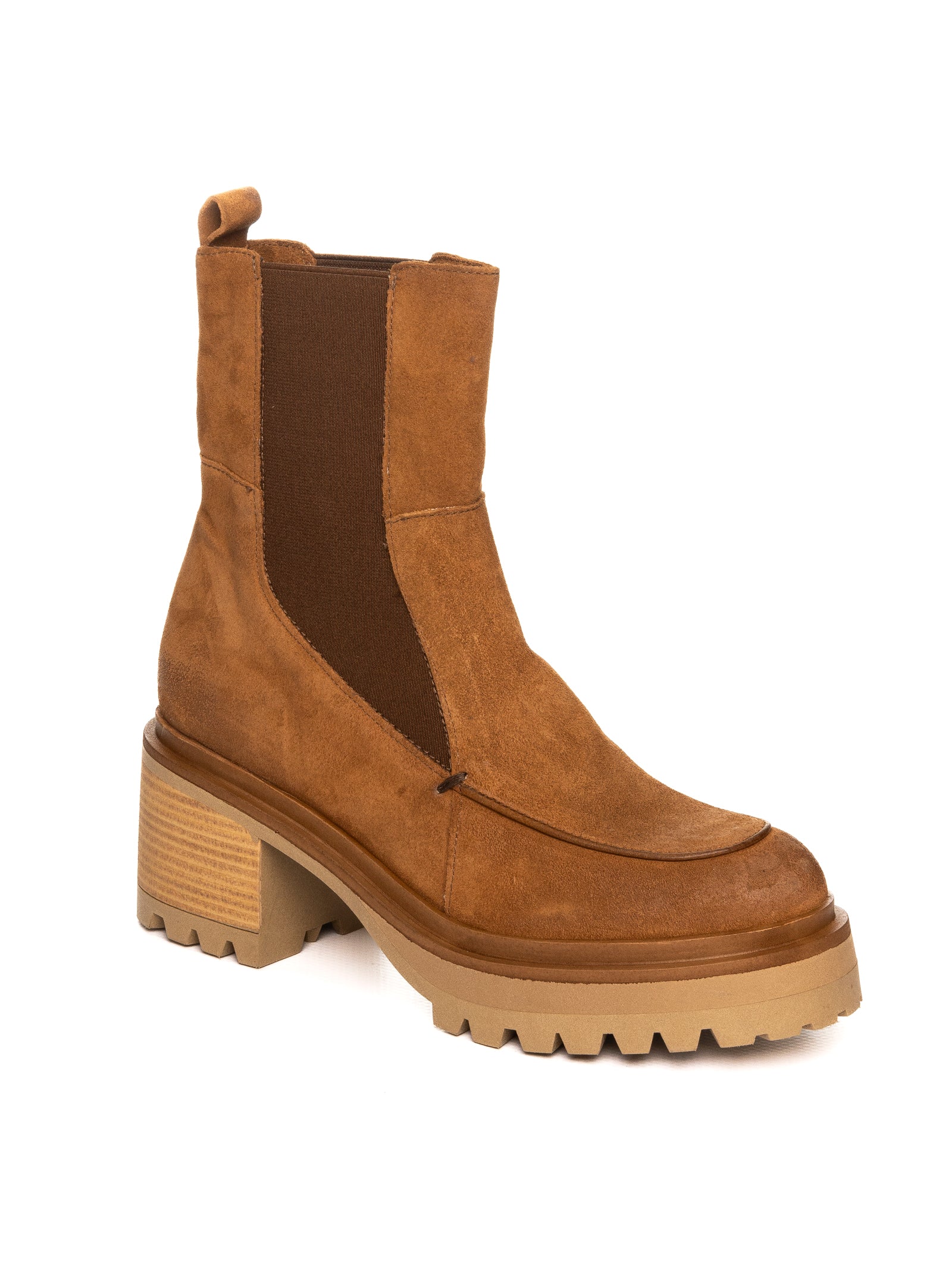MJUS Anfibio camoscio marrone T64204 PELLE-6106