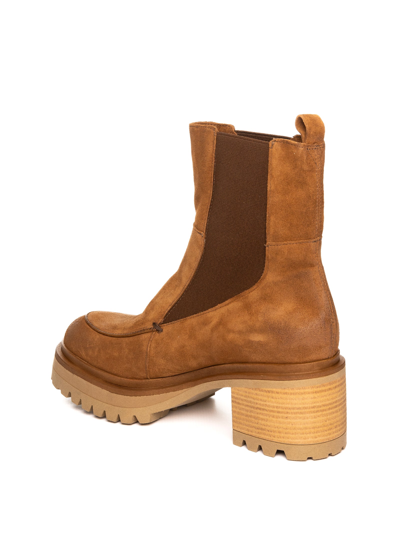 MJUS Anfibio camoscio marrone T64204 PELLE-6106