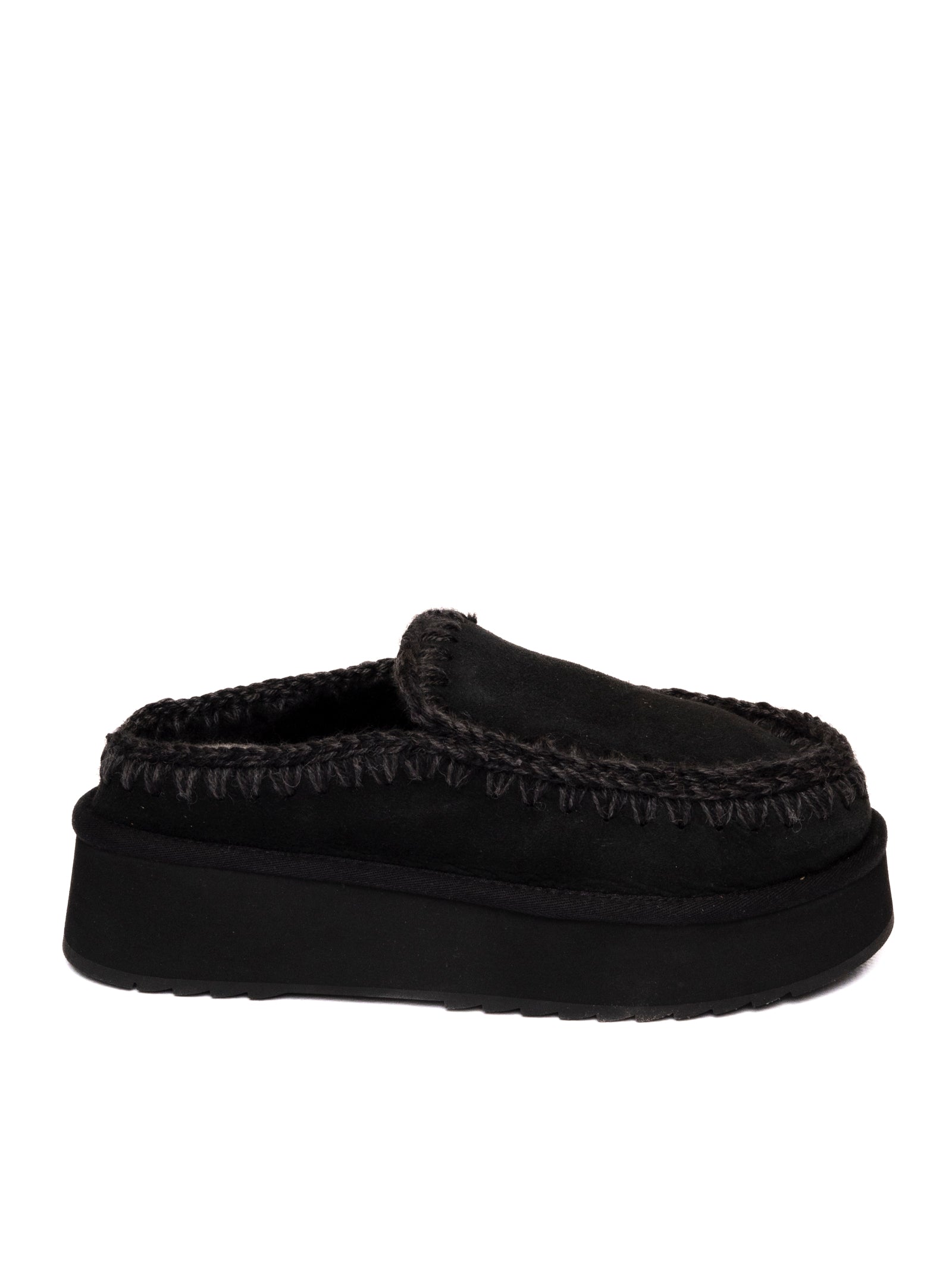 MOU sabot platofrm nero CLOG ESKIMO PLATFORM 681004A-BKB