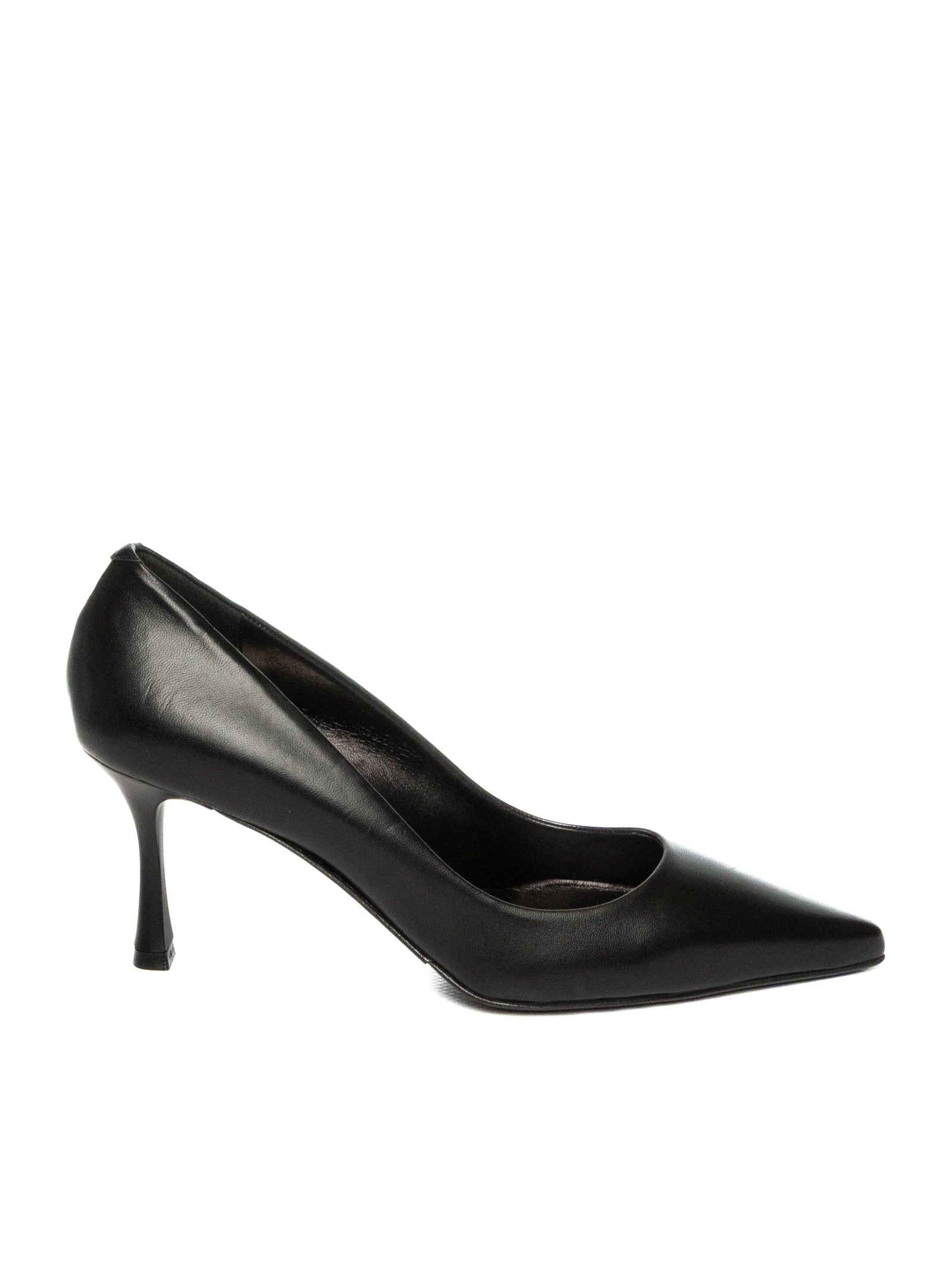 ALBANO Décolleté pelle nero 2962 VIT-NERO