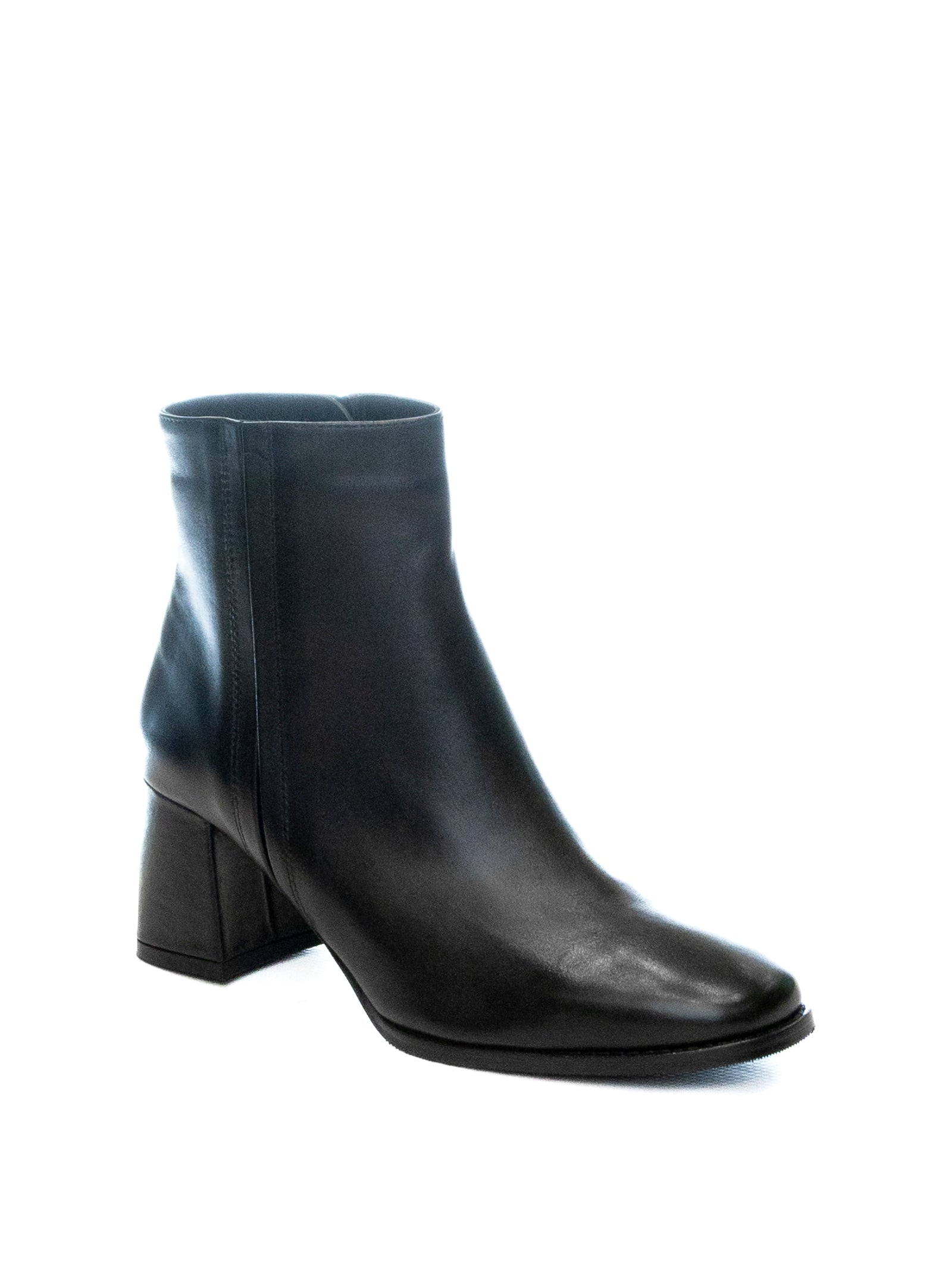 ALBANO Tronchetto pelle nero 601 VIT-NERO