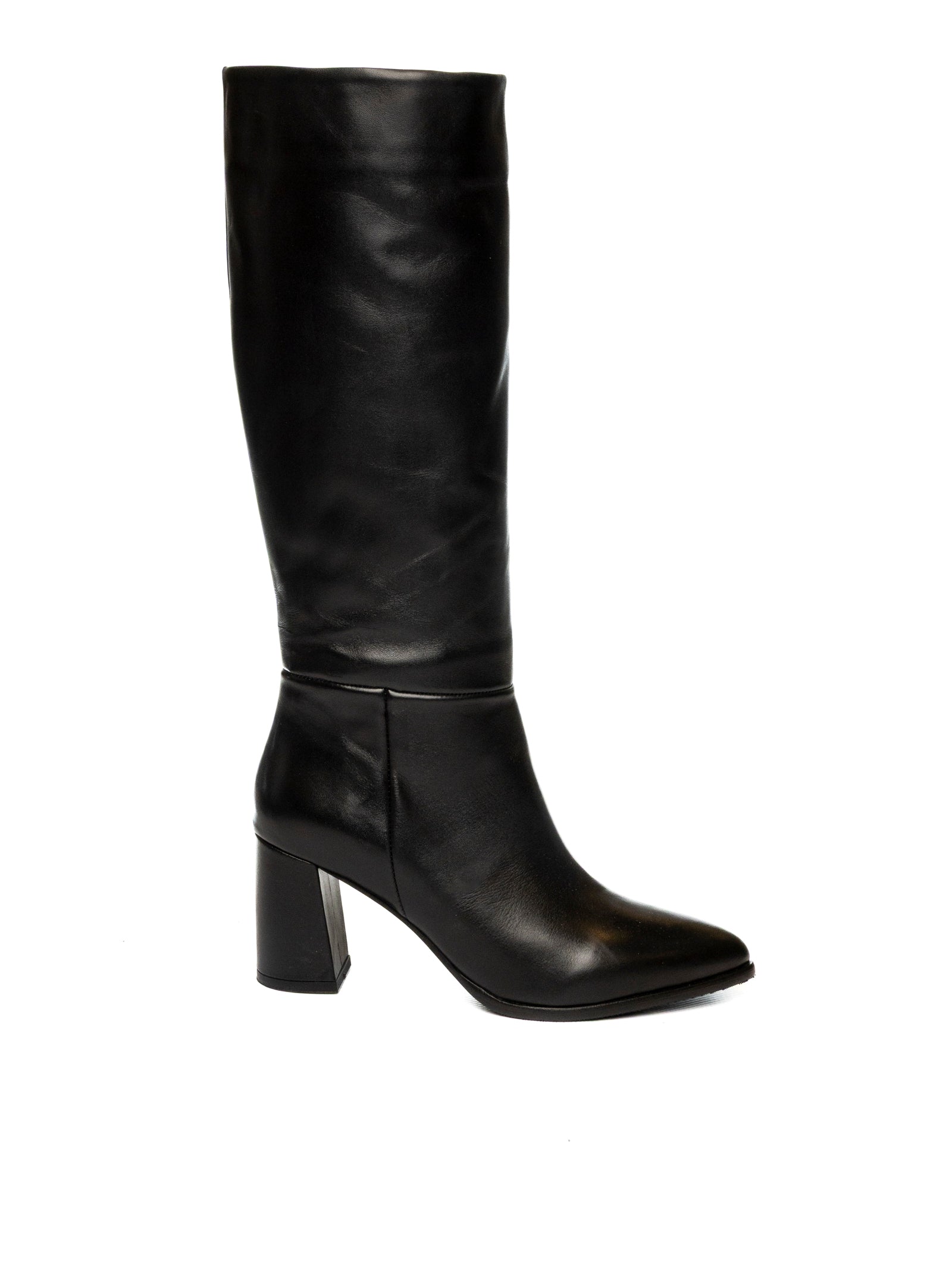ALBANO Stivale pelle nero 609 VIT-NERO