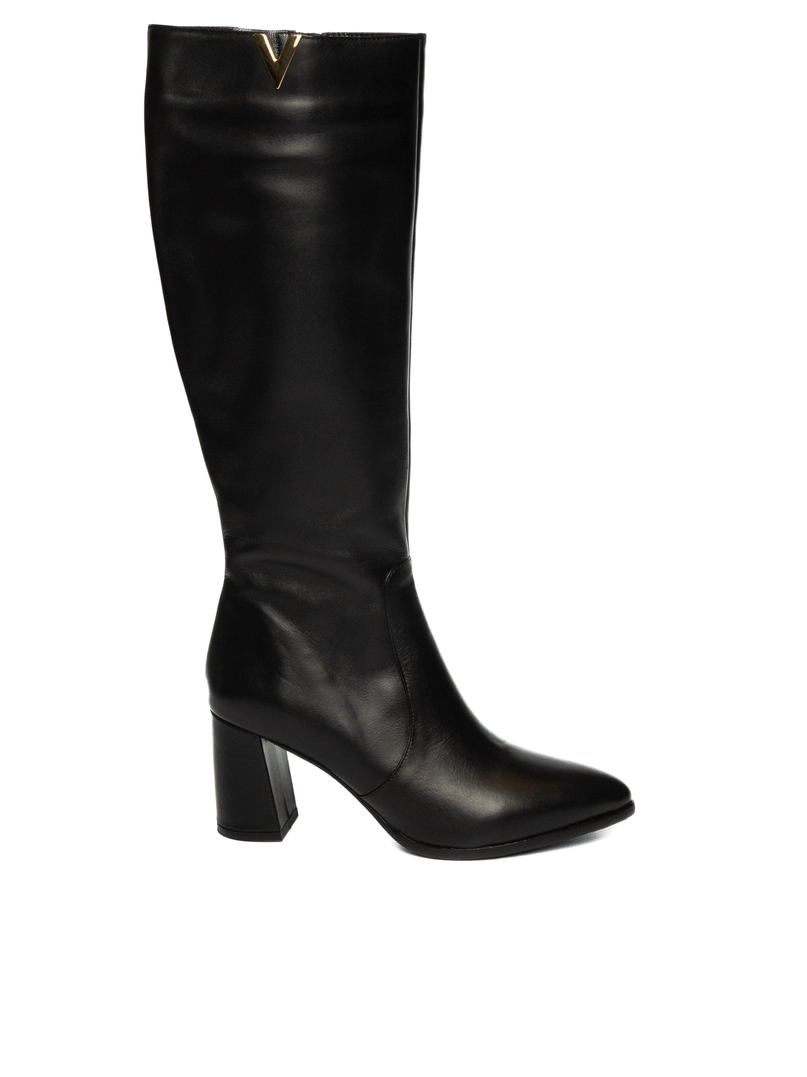 ALBANO Stivale pelle nero 610 VIT-NERO
