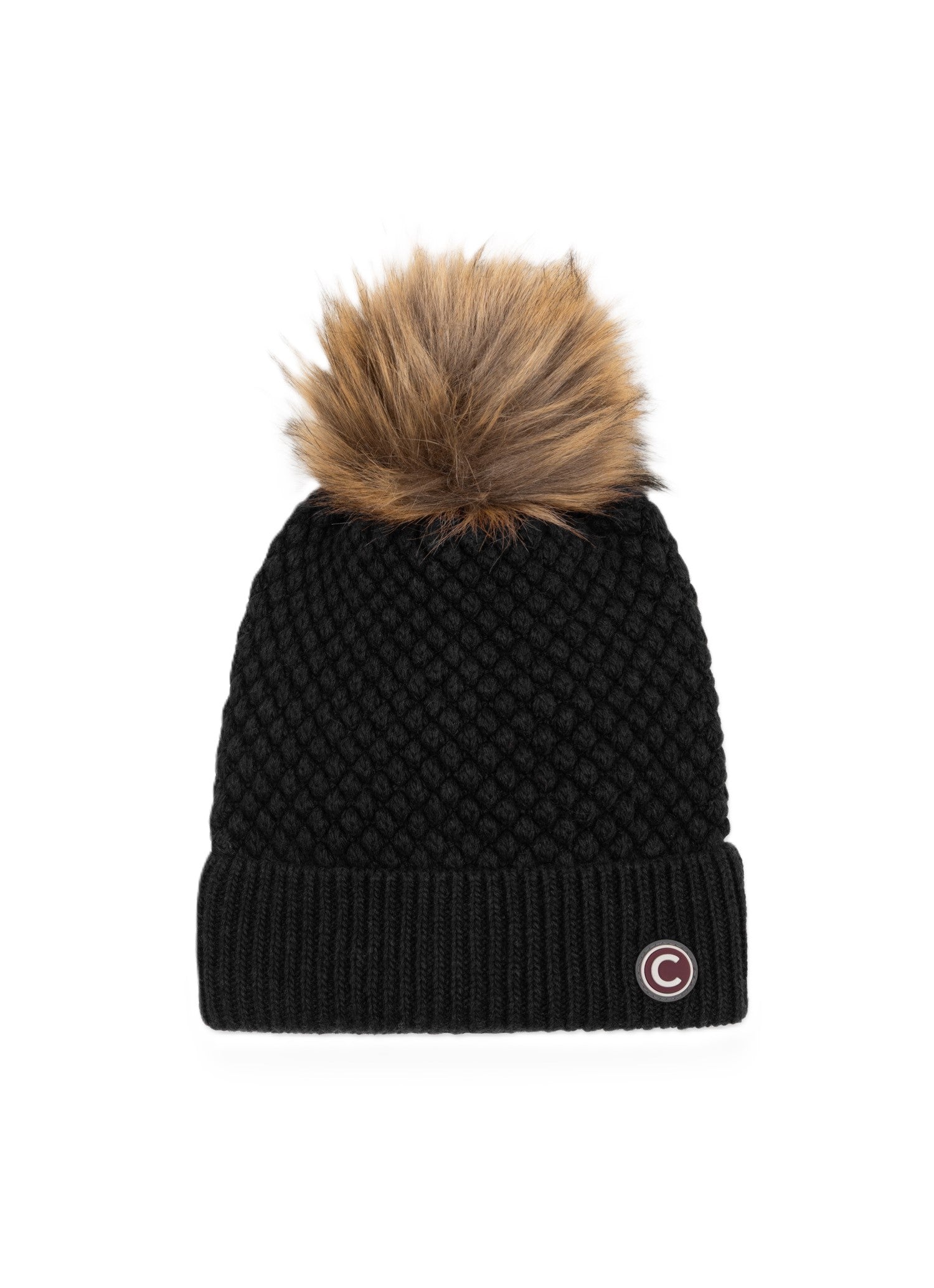 COLMAR cappello pompon nero 4854E 3XS-99