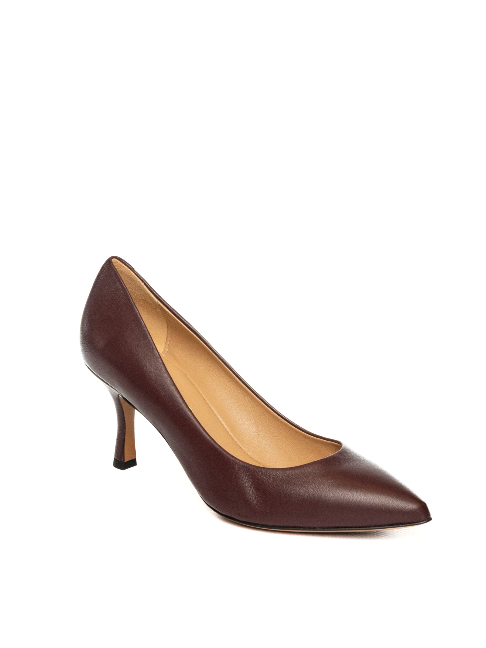 FRANCO RUSSO Décolleté nappa bordeaux 1901 NAPPA-BORDEAUX