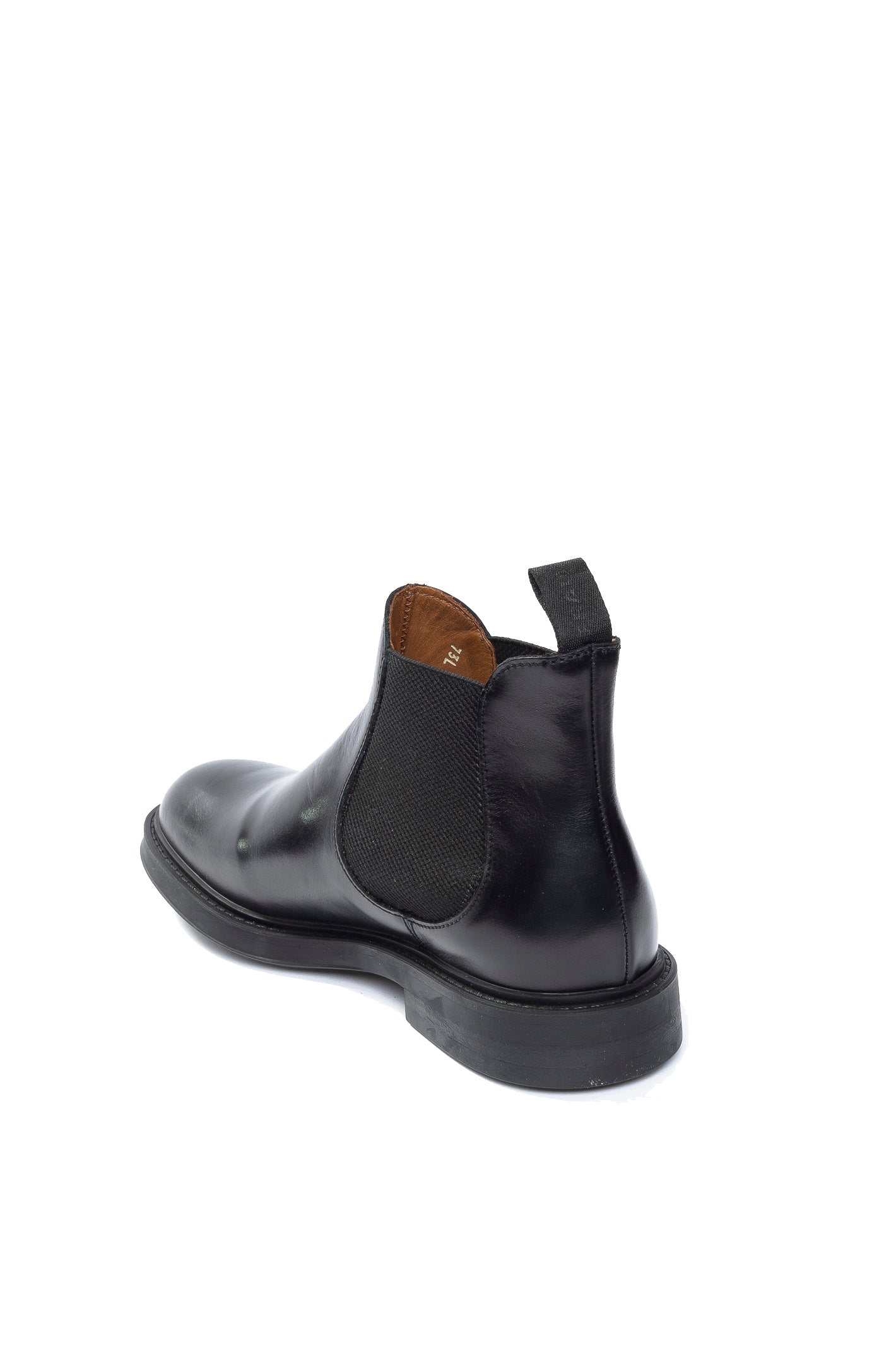 FRAU beatles in pelle nero <BR/> 73L3 PONCHO-NERO