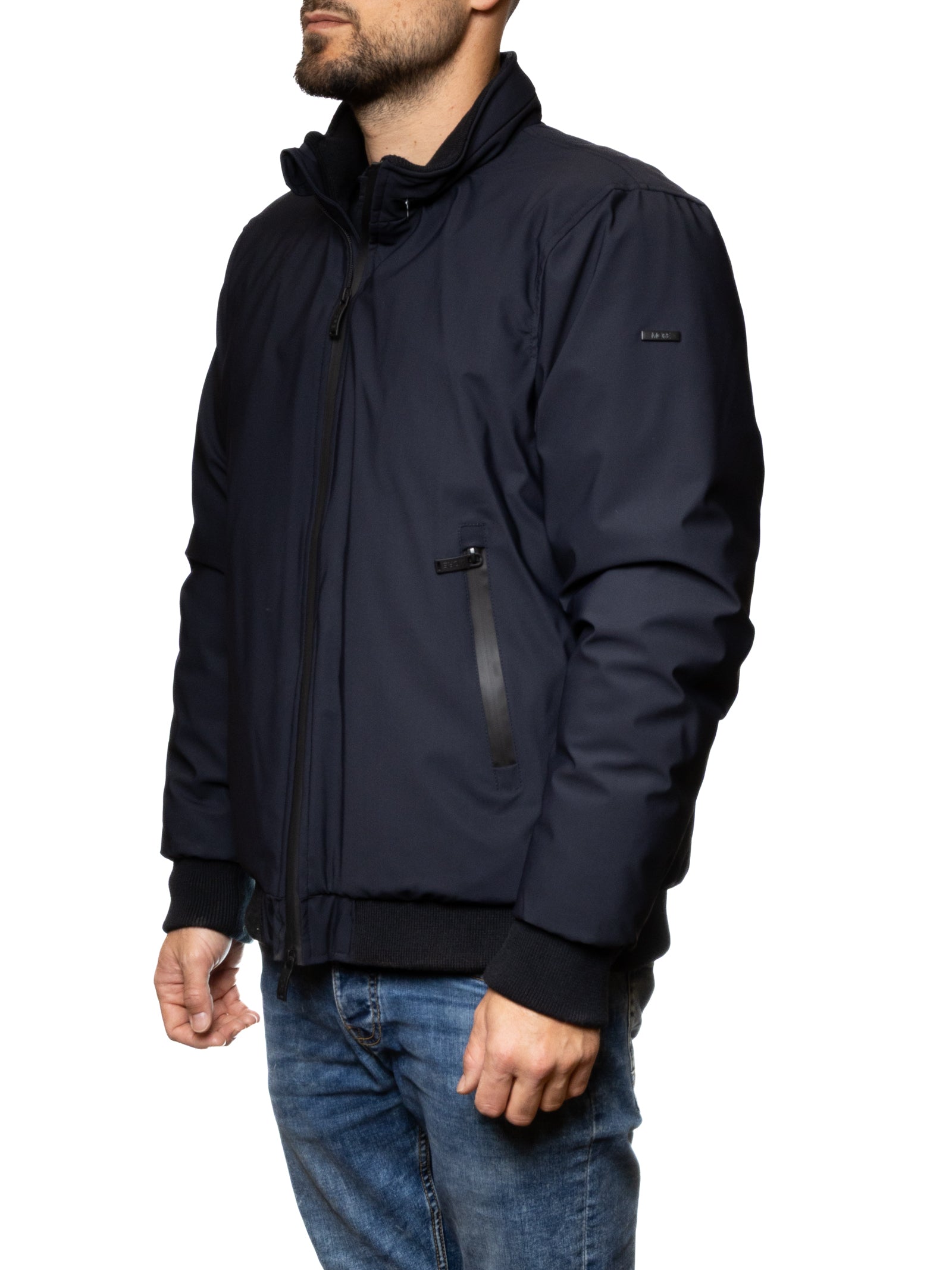 MORE giubbino tessuto blu M2031 TESS-BLU