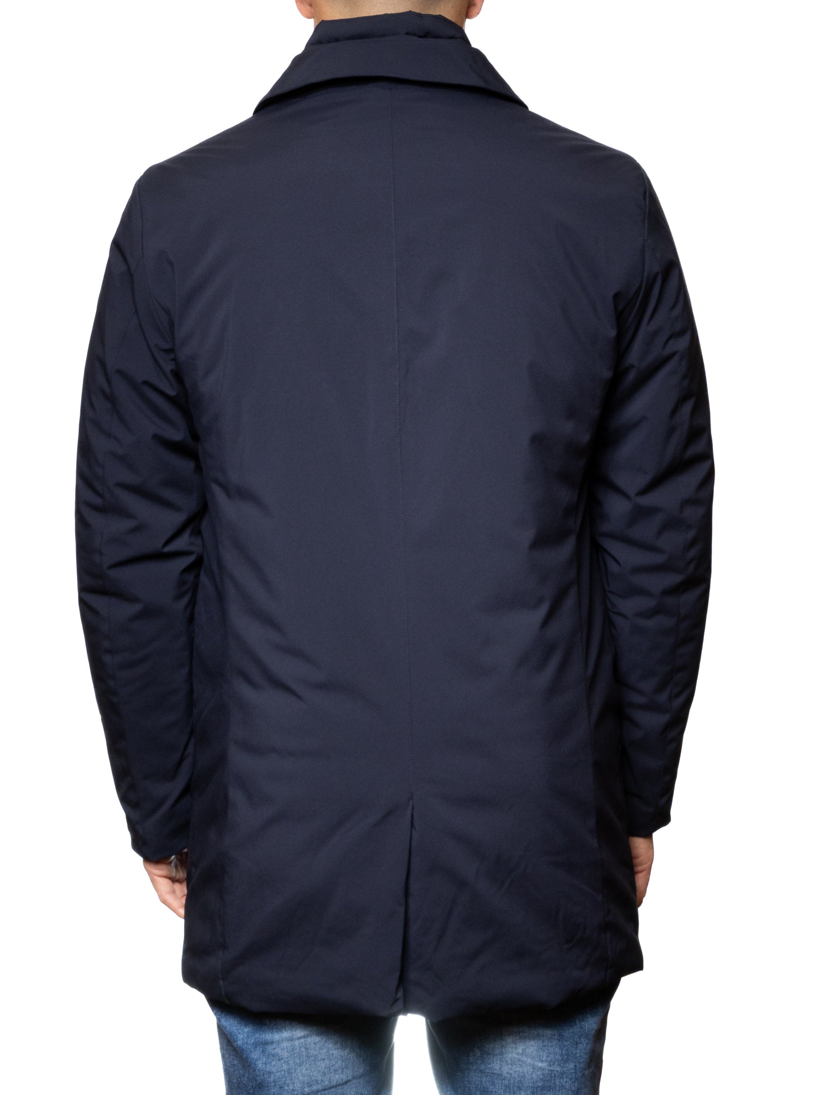 MORE cappotto tessuto blu M2075 TESS-BLU