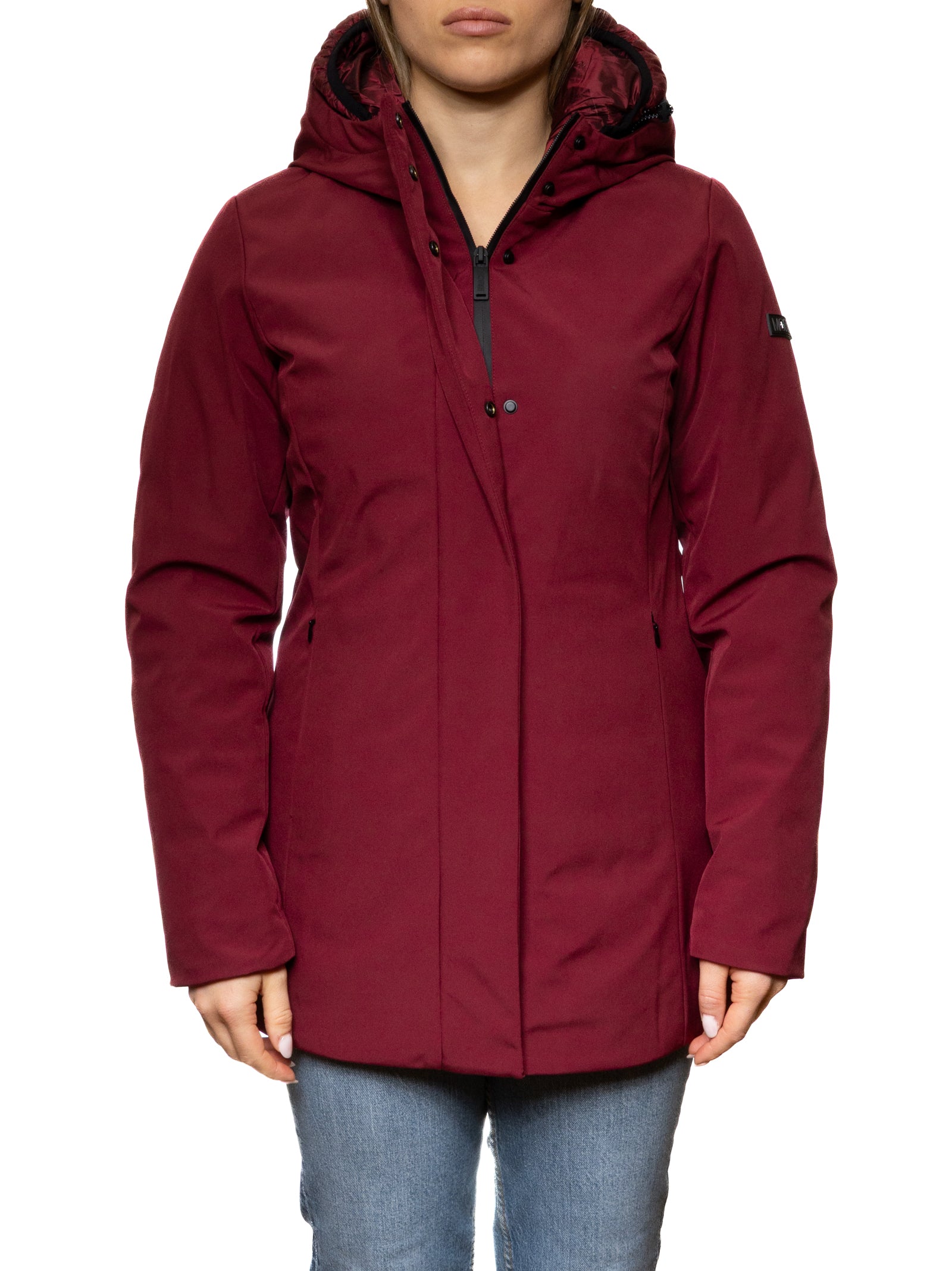 MORE giubbino tessuto magenta W424 TESS-MAGENTA