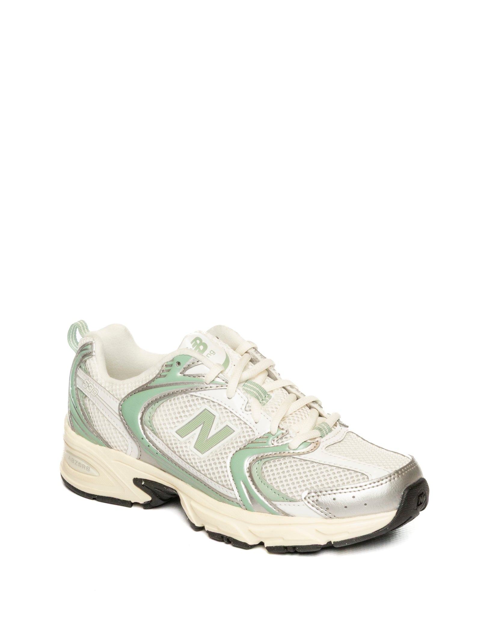 NEW BALANCE Sneaker 530 bianco/verde 530D SEB-BIA/VERDE