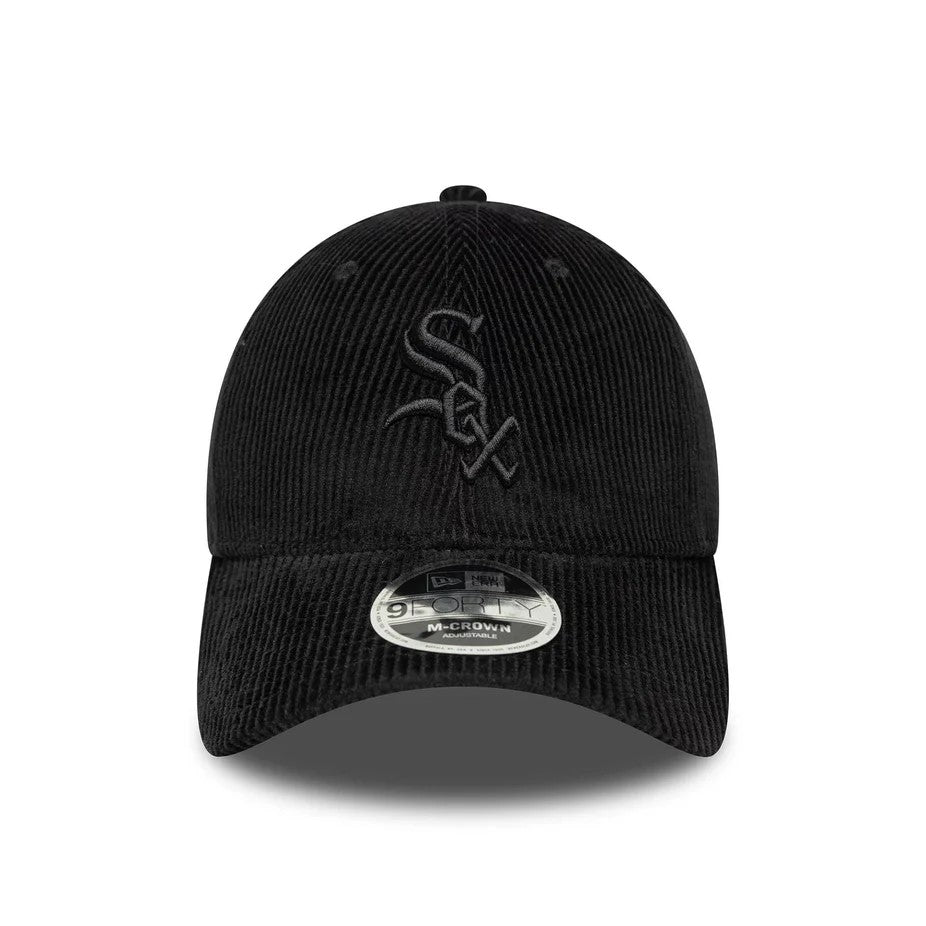 NEW ERA cappello velluto nero 60758924 CORD-BLACK