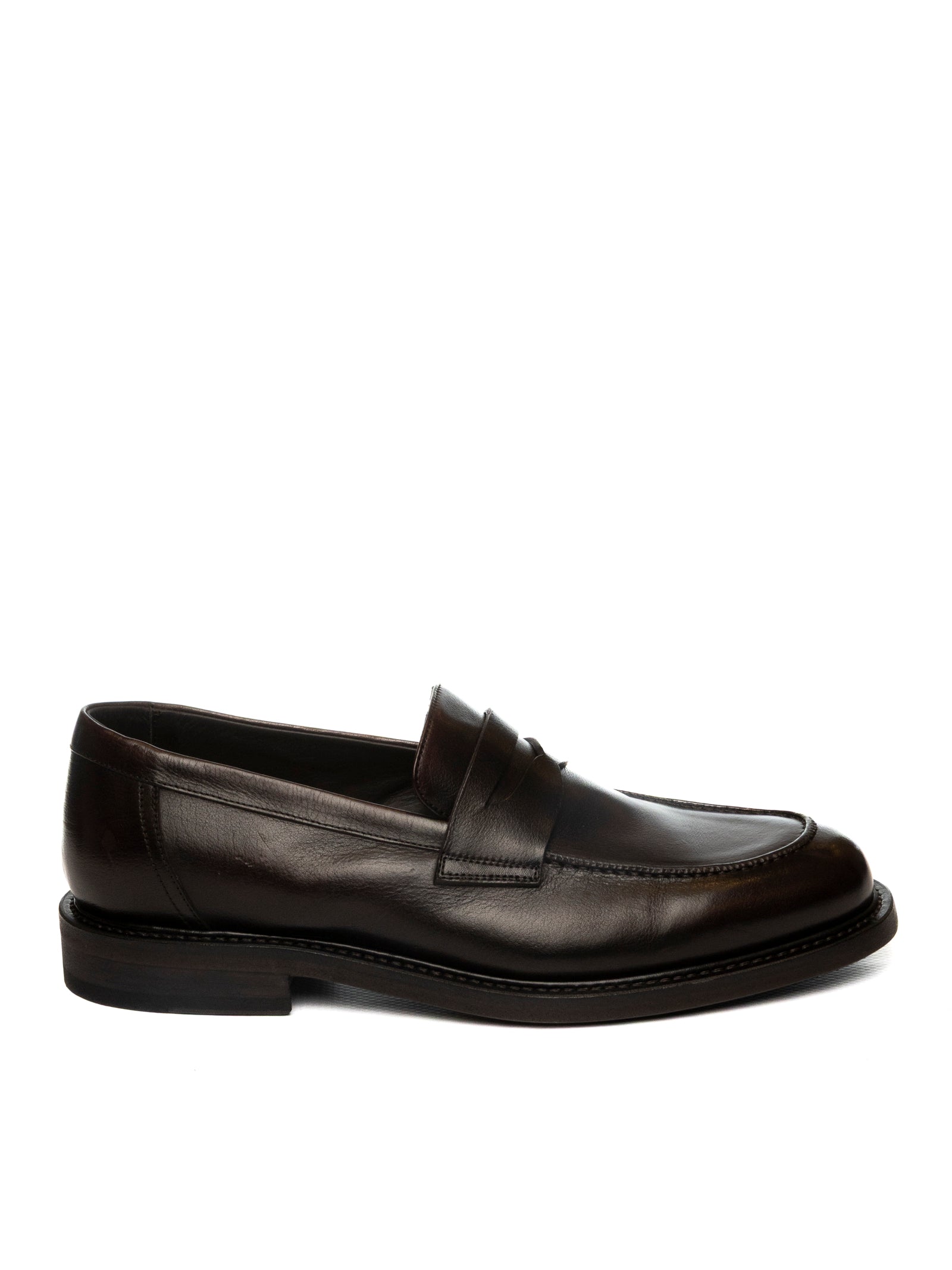 PANTANETTI Mocassino pelle bordeaux 16920 LAGOS-AUBERGINE