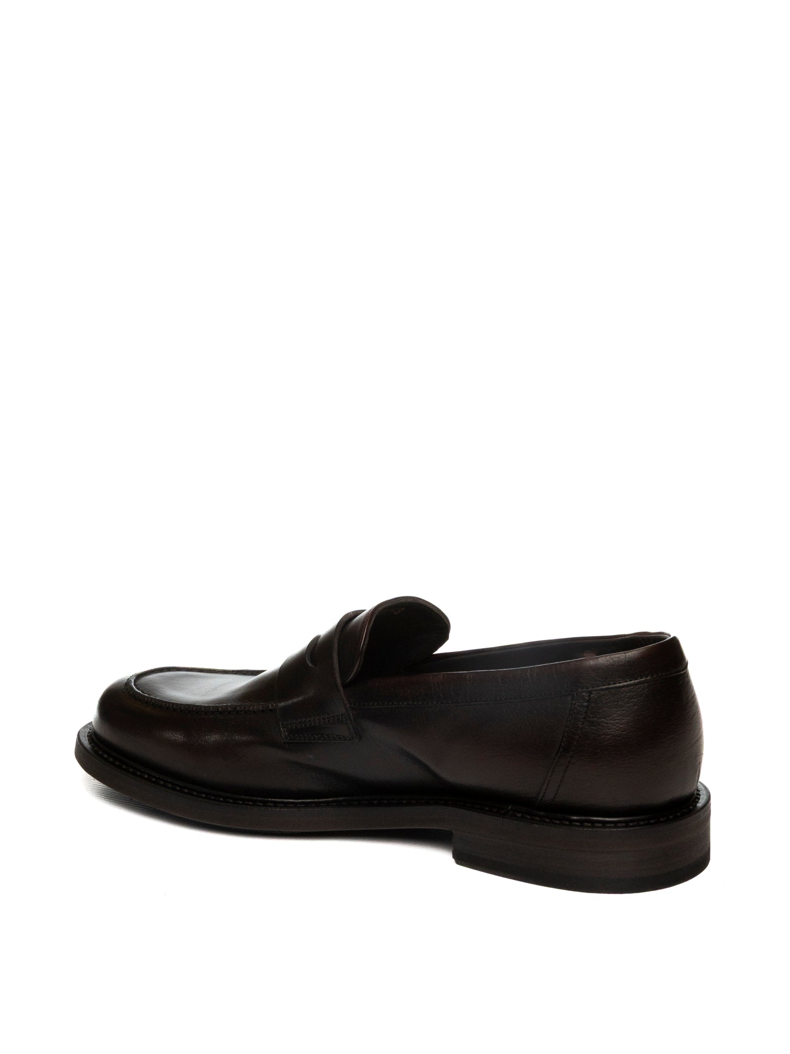 PANTANETTI Mocassino pelle bordeaux 16920 LAGOS-AUBERGINE