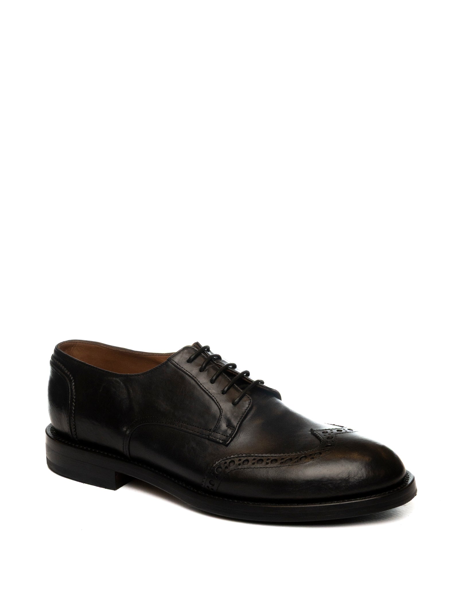 PANTANETTI Canottiere pelle nero 19074C BRINGHAM-NERO