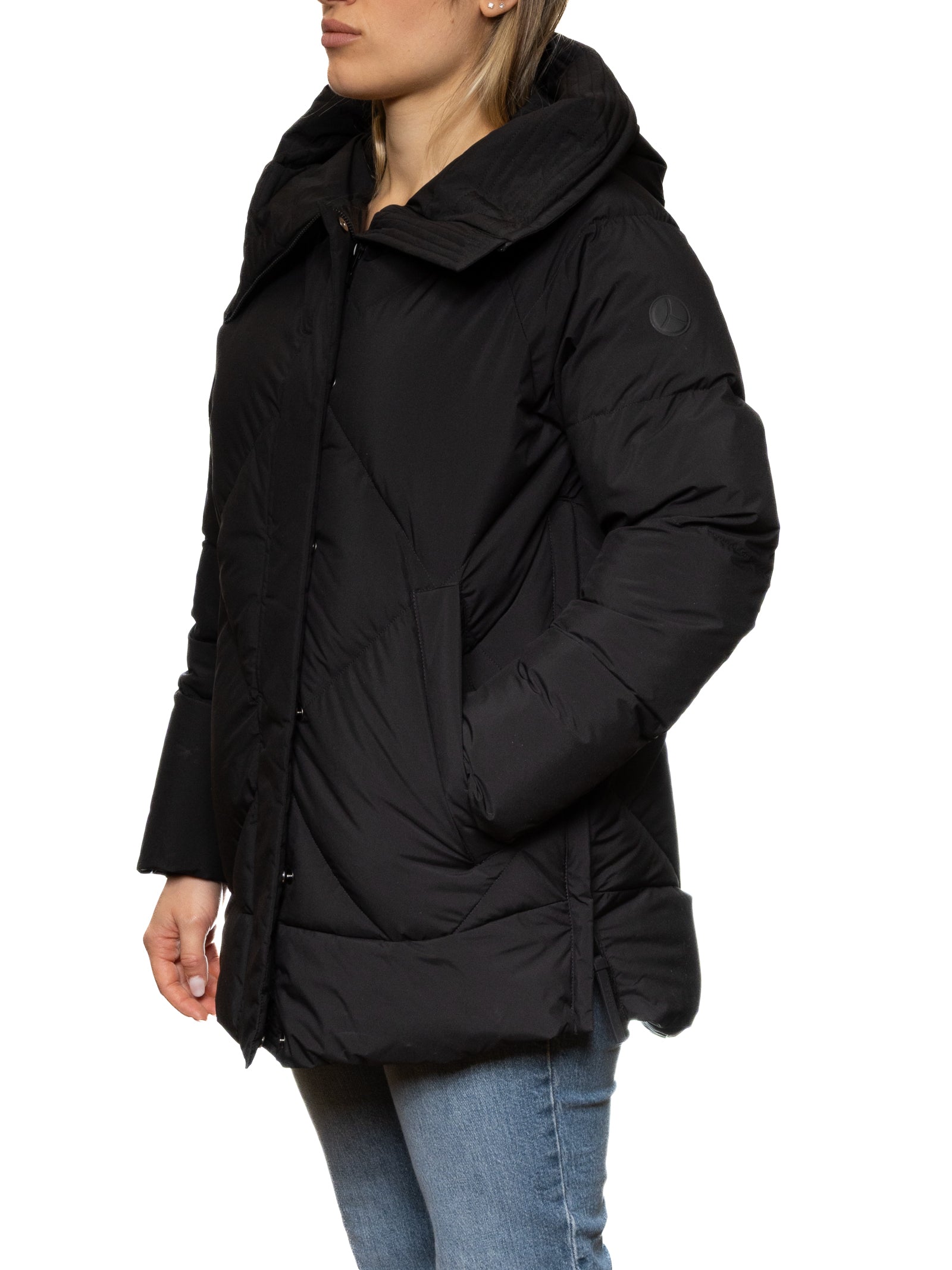 PEOPLE OF SHIBUYA piumino airon nero AIRON PM773-999