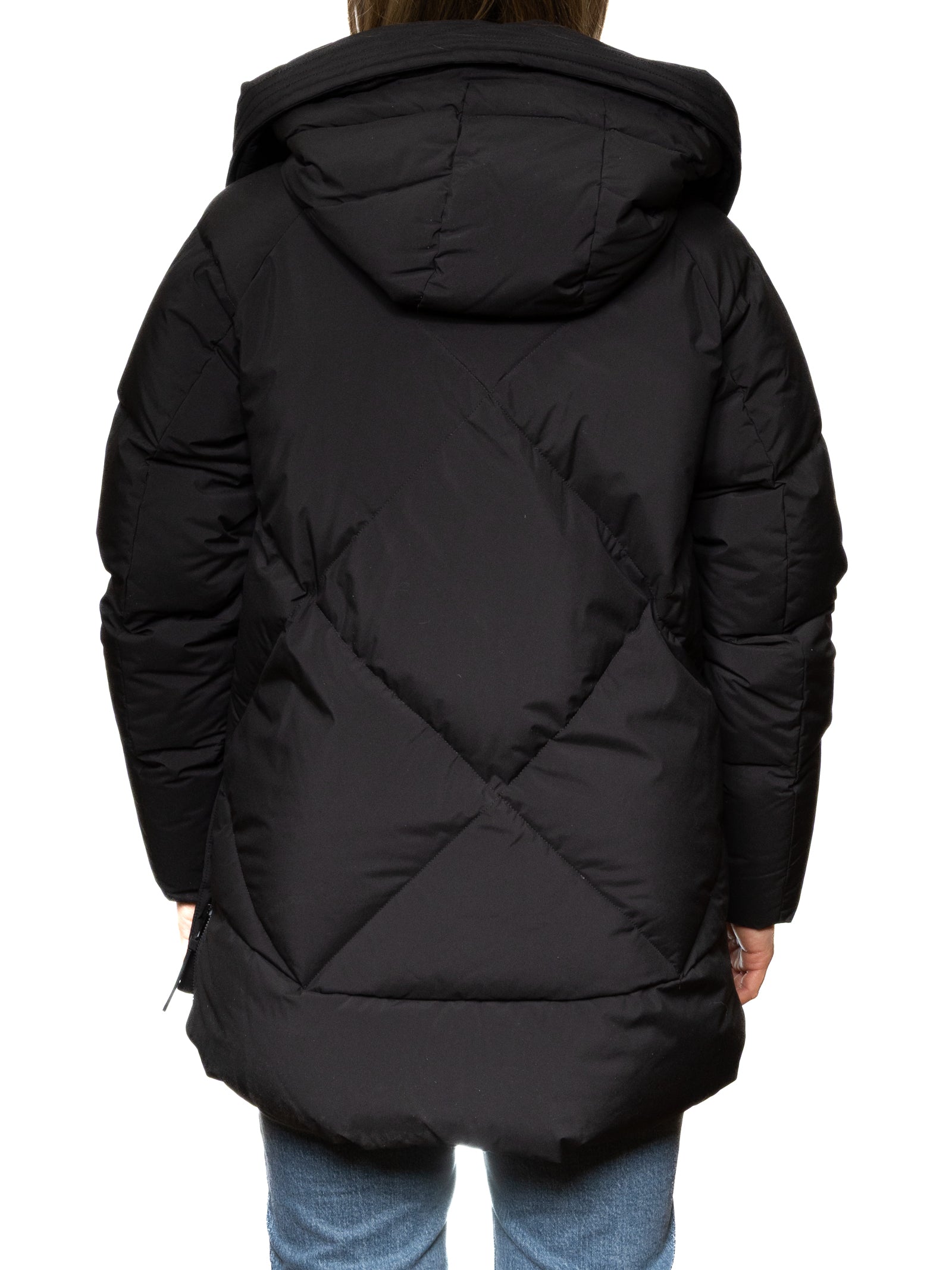 PEOPLE OF SHIBUYA piumino airon nero AIRON PM773-999