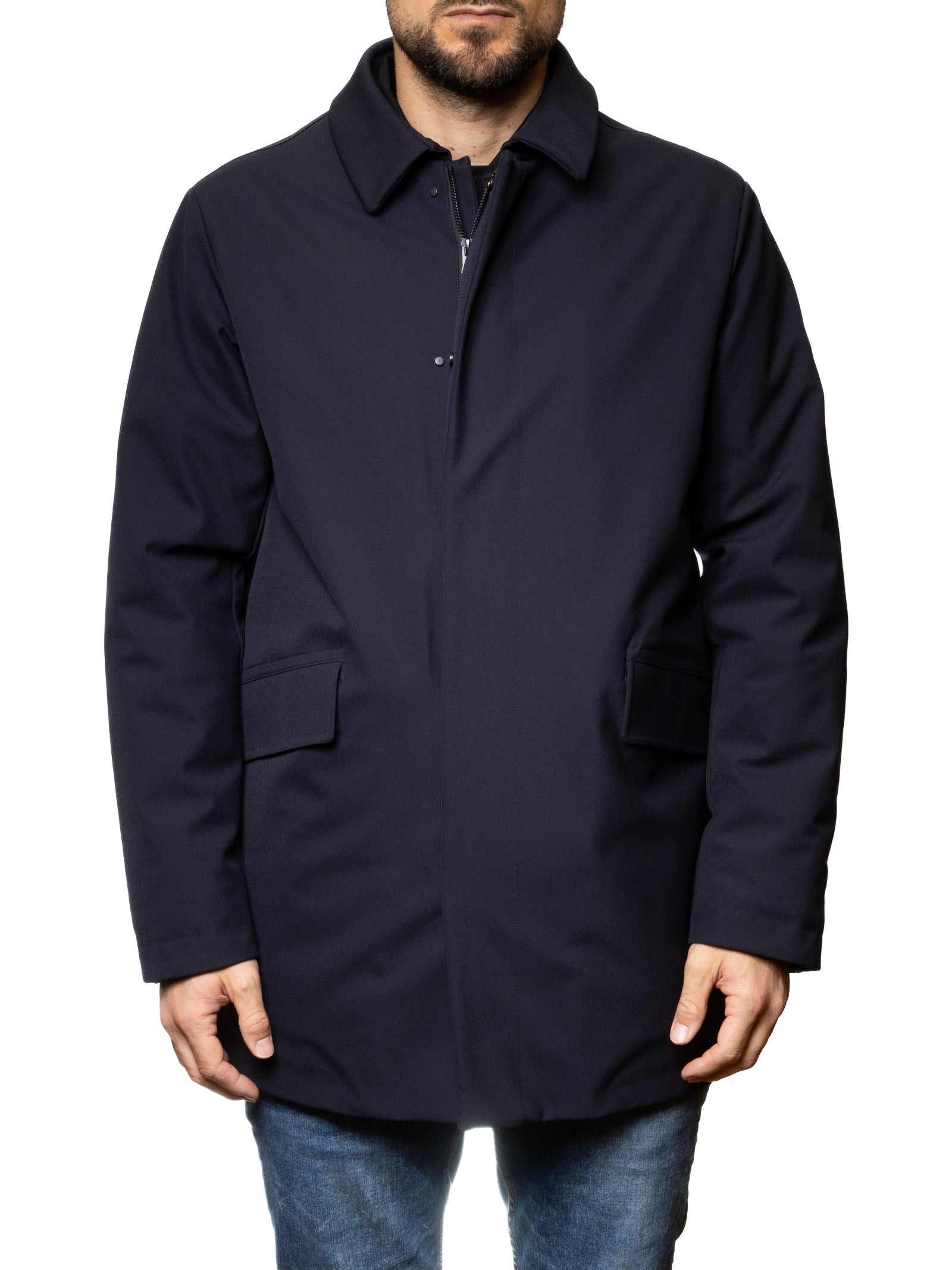 PEOPLE OF SHIBUYA giubbino ninaru blu navy NINARU PM981-790