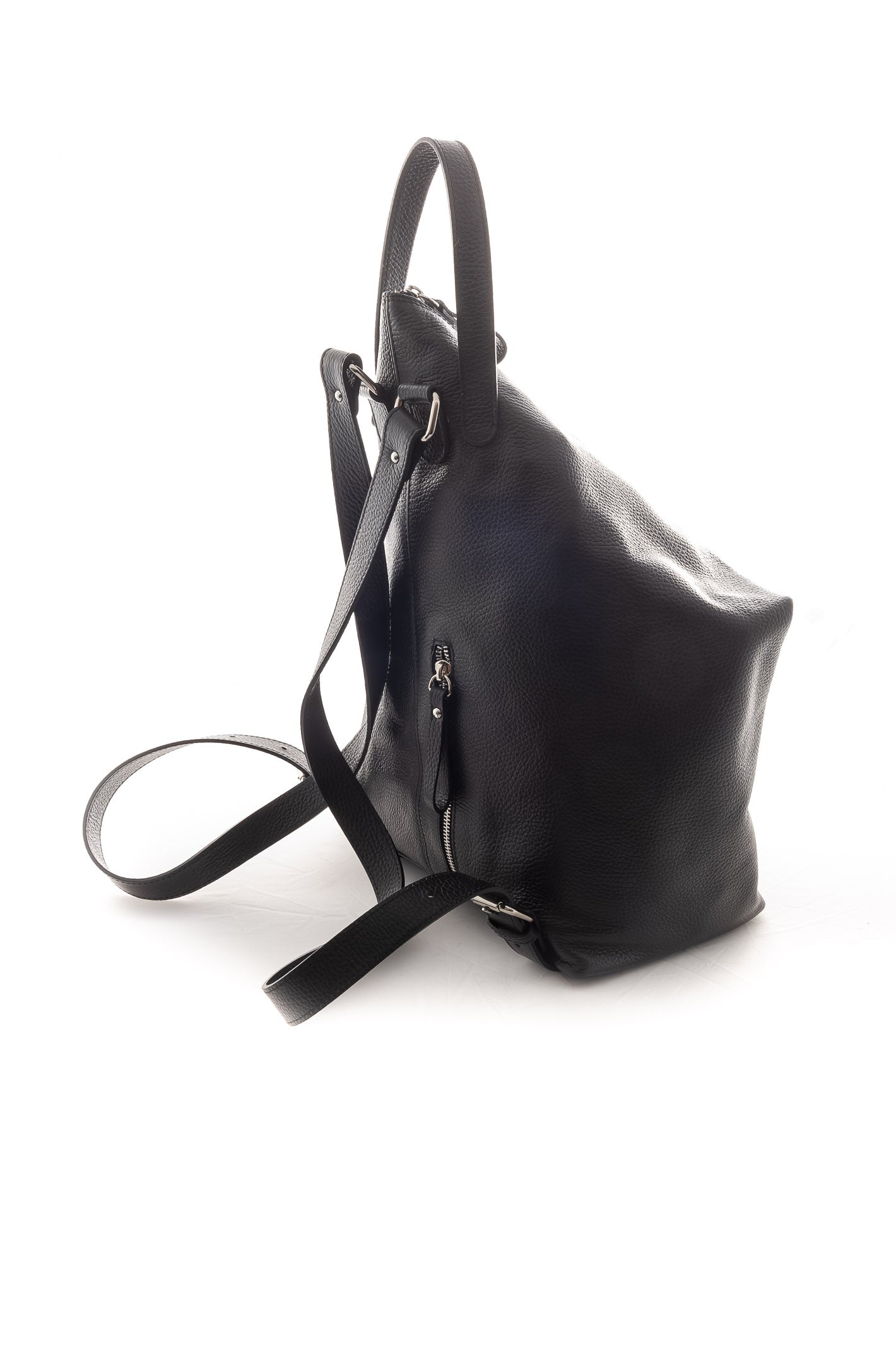PK BY PASKAL zaino pelle nero ZAINO CERVO NERO