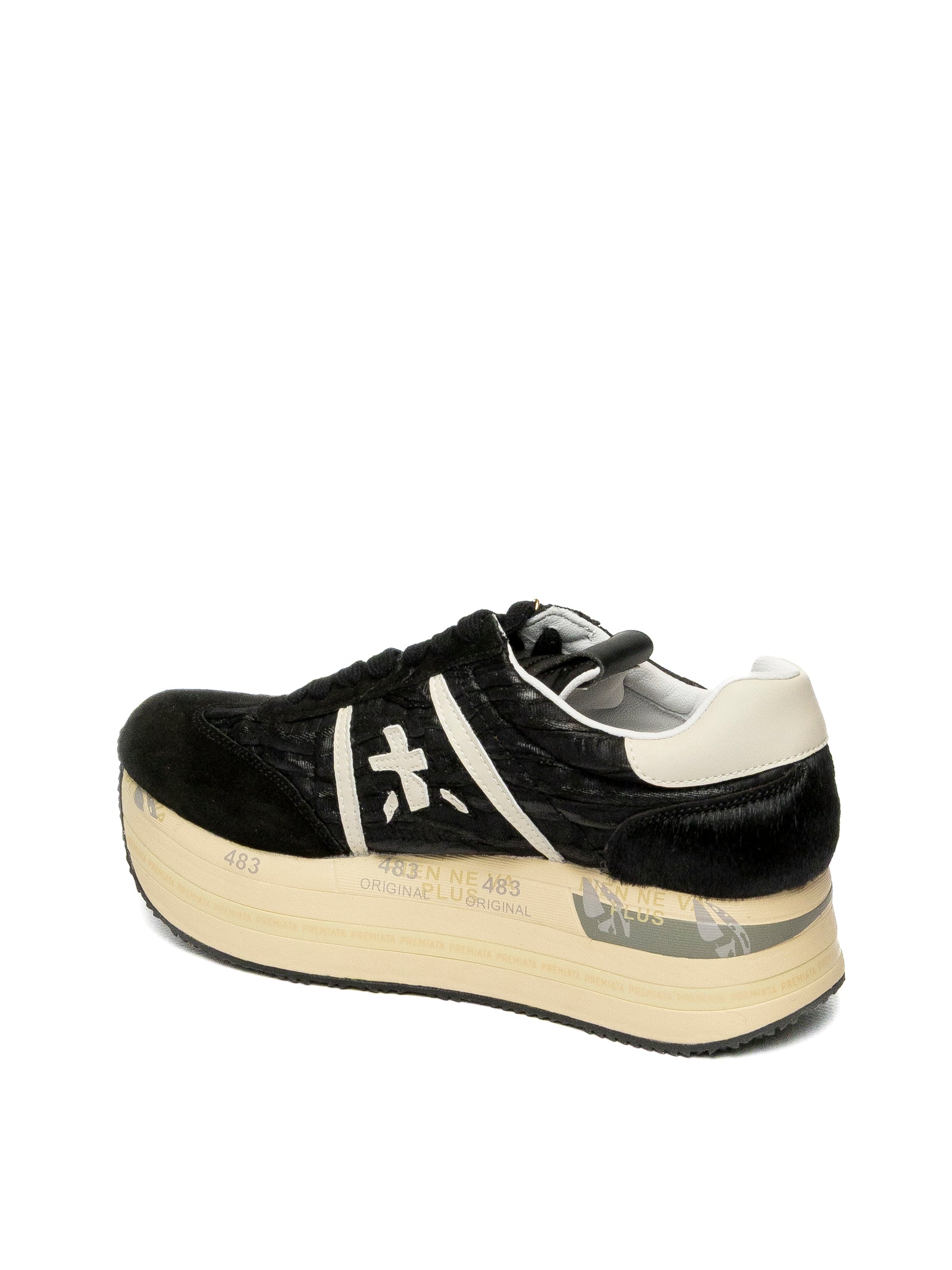 PREMIATA Sneaker beth nero BETH CAVAL/CAM-7740