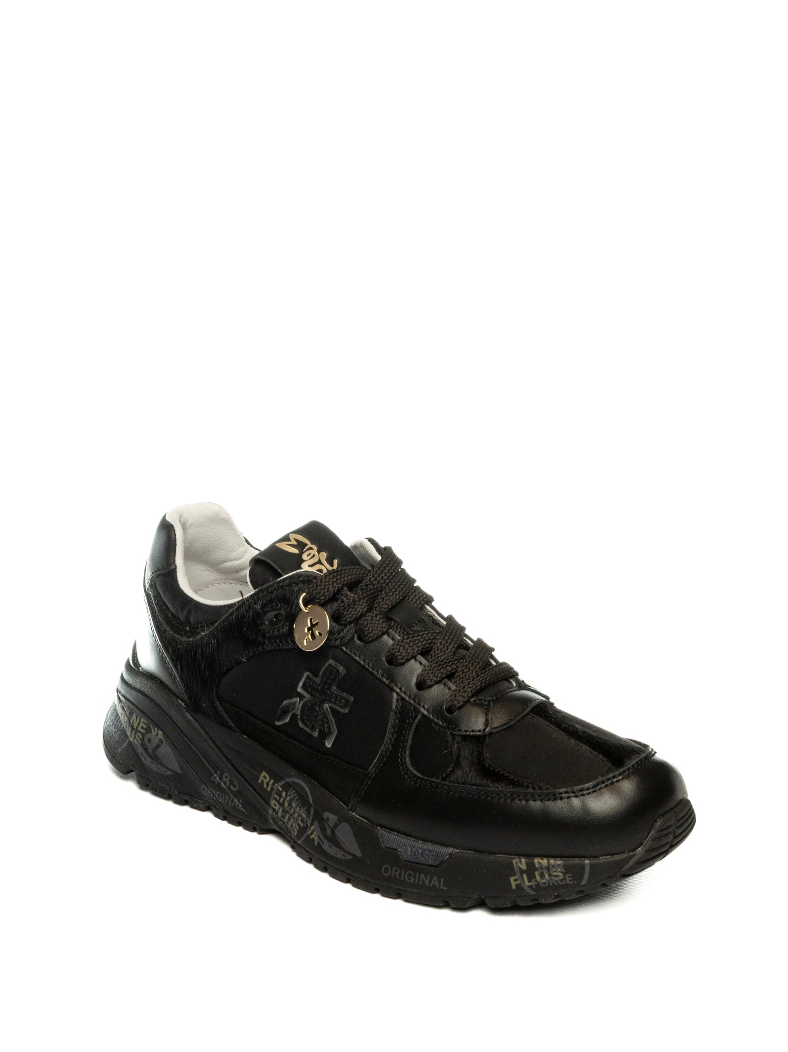 PREMIATA Sneaker mase nero MASED PELLE/CAM-7822