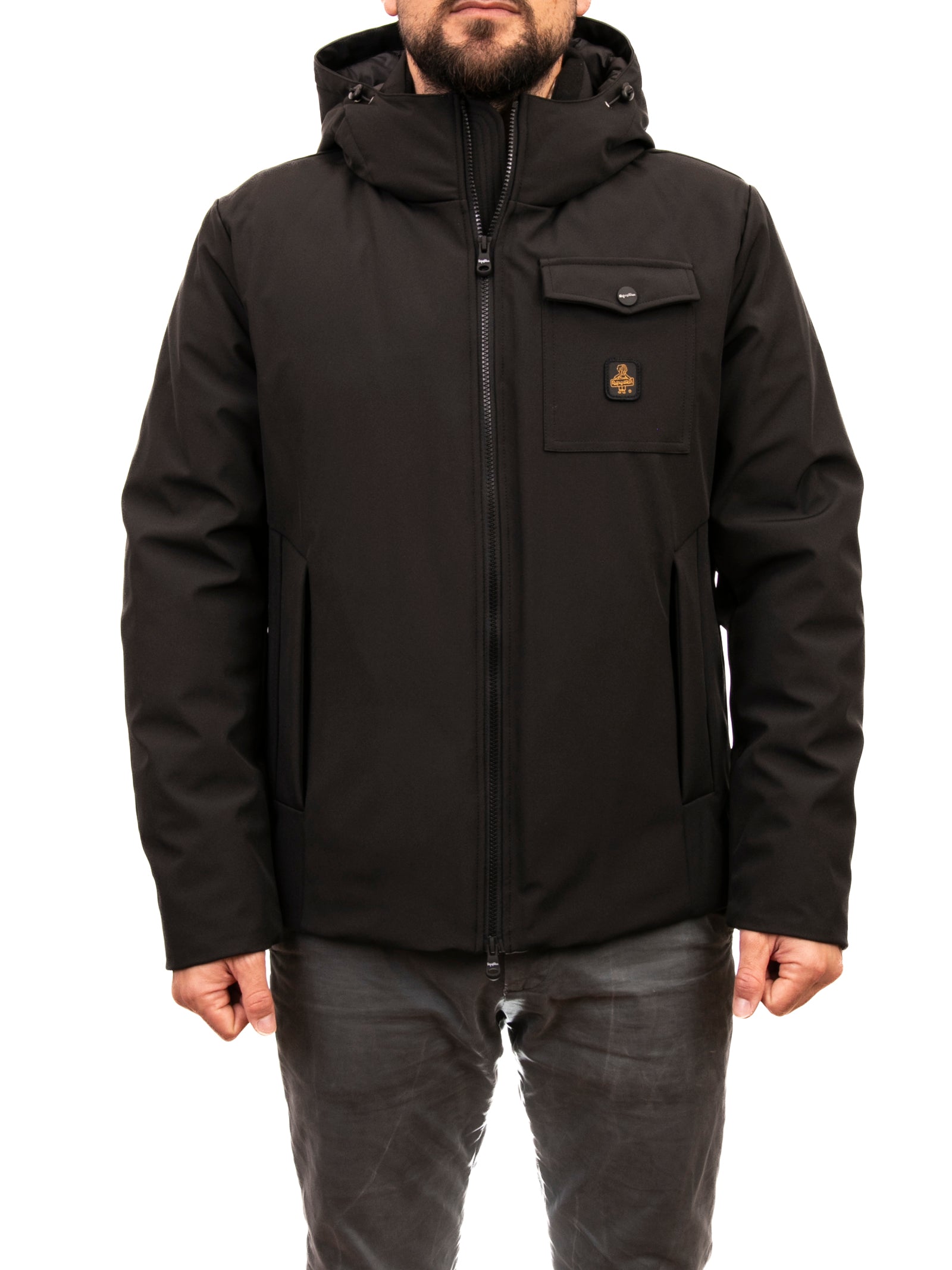 REFRIGIWEAR giubbino polar nero G11608 POLARJACKET-G06000