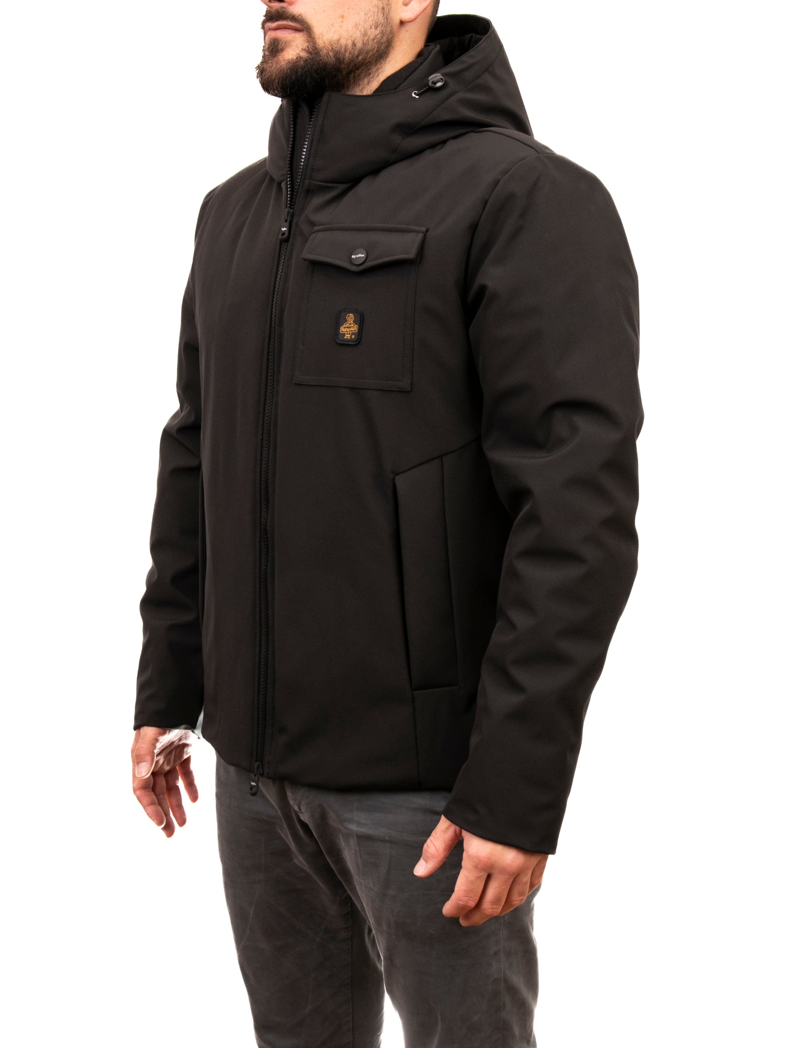 REFRIGIWEAR giubbino polar nero G11608 POLARJACKET-G06000