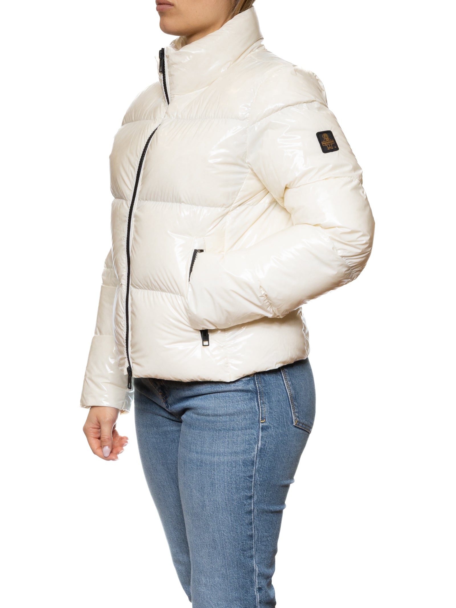 REFRIGIWEAR piumino ellis avorio W78300 ELLIS-A00152