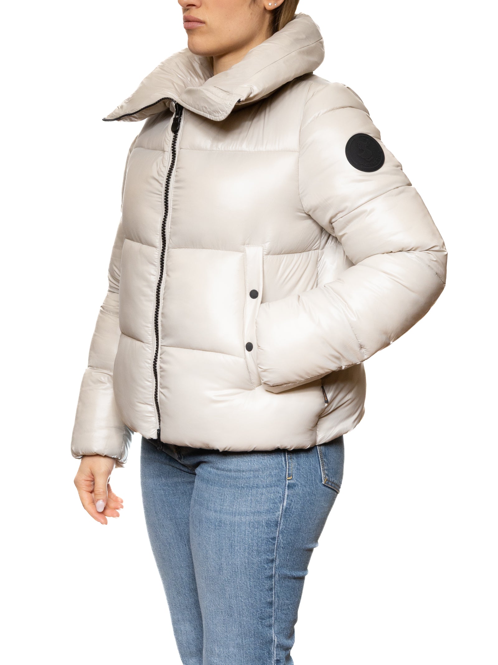 SAVE THE DUCK giubbino isla beige D39370W ISLA-40019