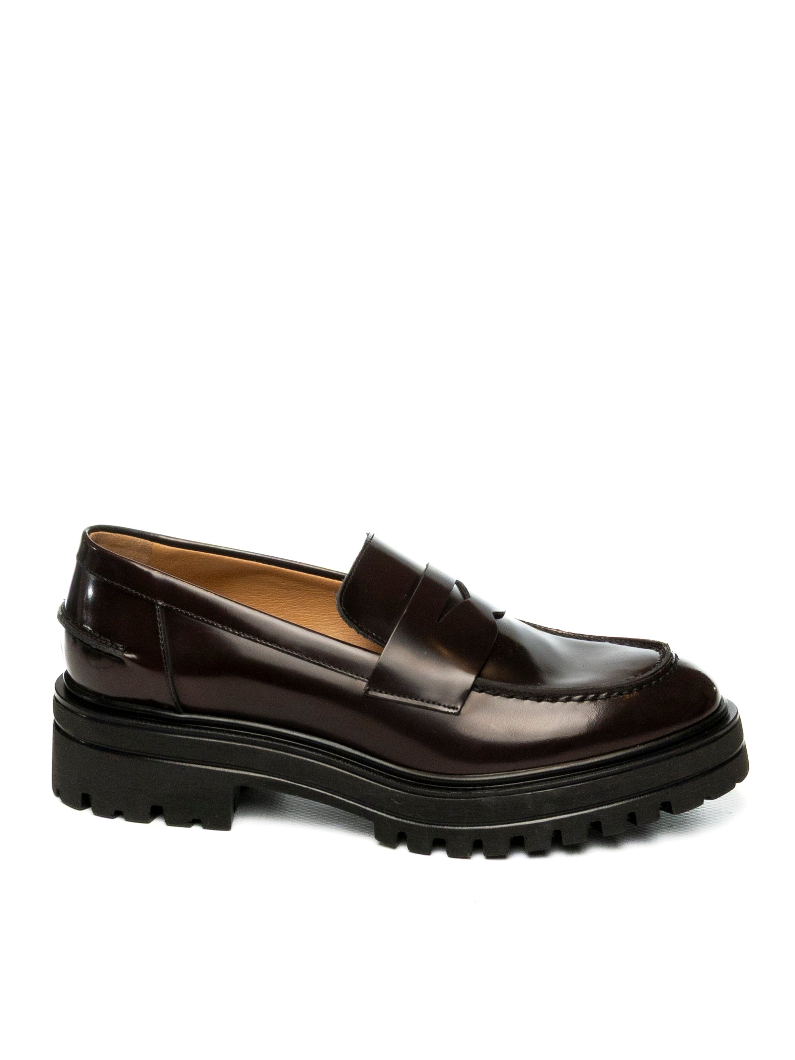 VSL Mocassino spazzolato bordeaux 7270 ASPORT-MADURIA