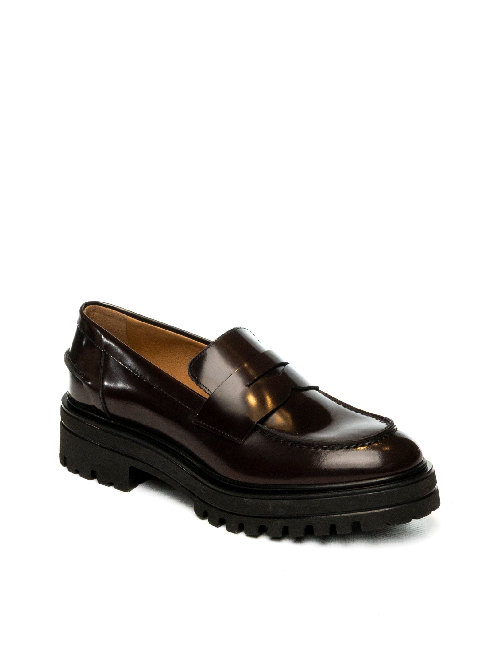 VSL Mocassino spazzolato bordeaux 7270 ASPORT-MADURIA