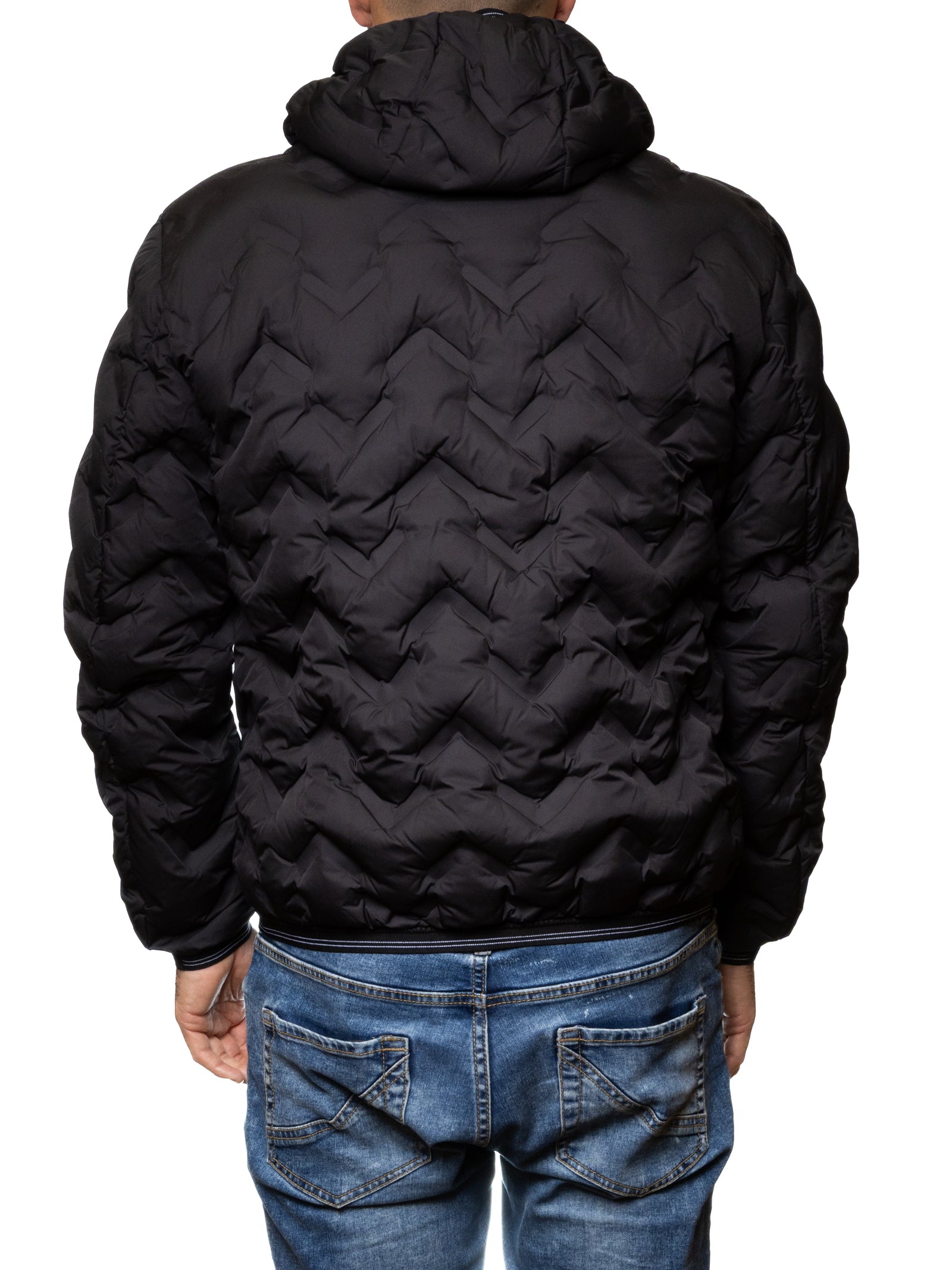 BLAUER Piumino piery nero C03233 PIERY-999TB