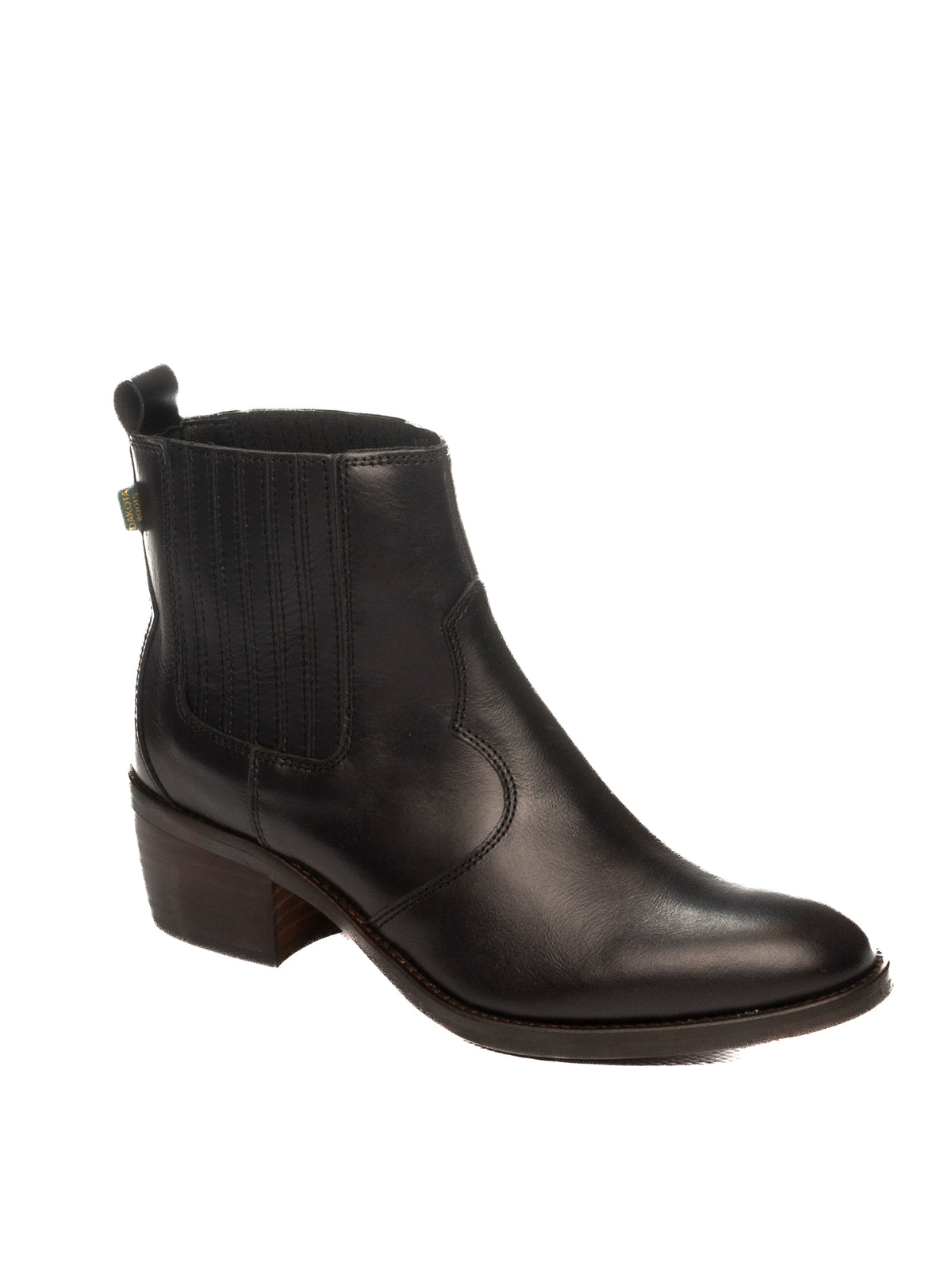 DAKOTA tronchetto in pelle nero DK73 TEX-NERO