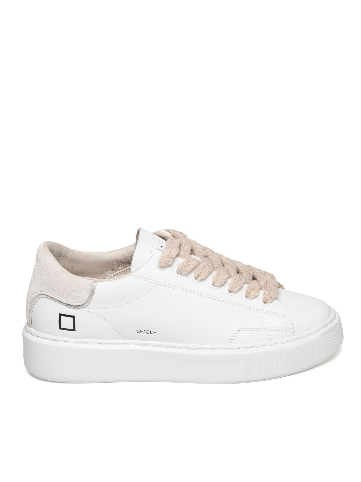 D.A.T.E. SFERA CALF-WHITE