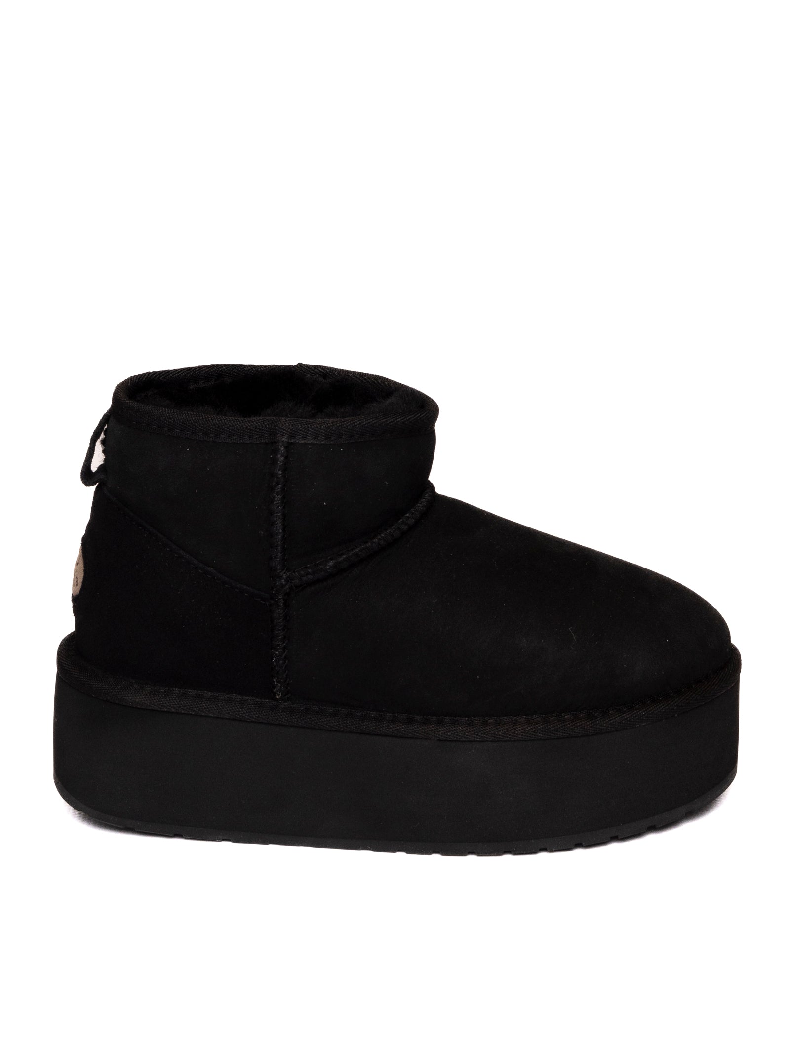 EMU Stivaletto montone nero W13082 STINGER.FLAT-BLK