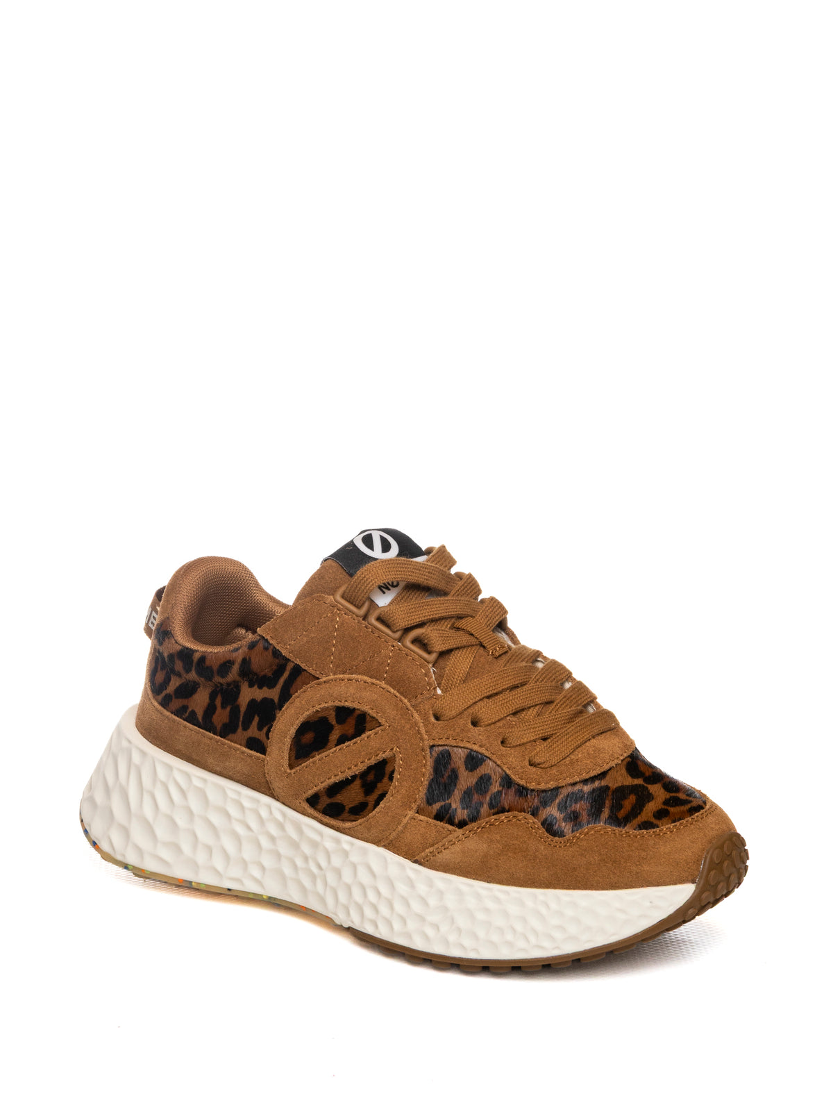 NO NAME CARTER JOGGER LEOP/SUE-CAMEL