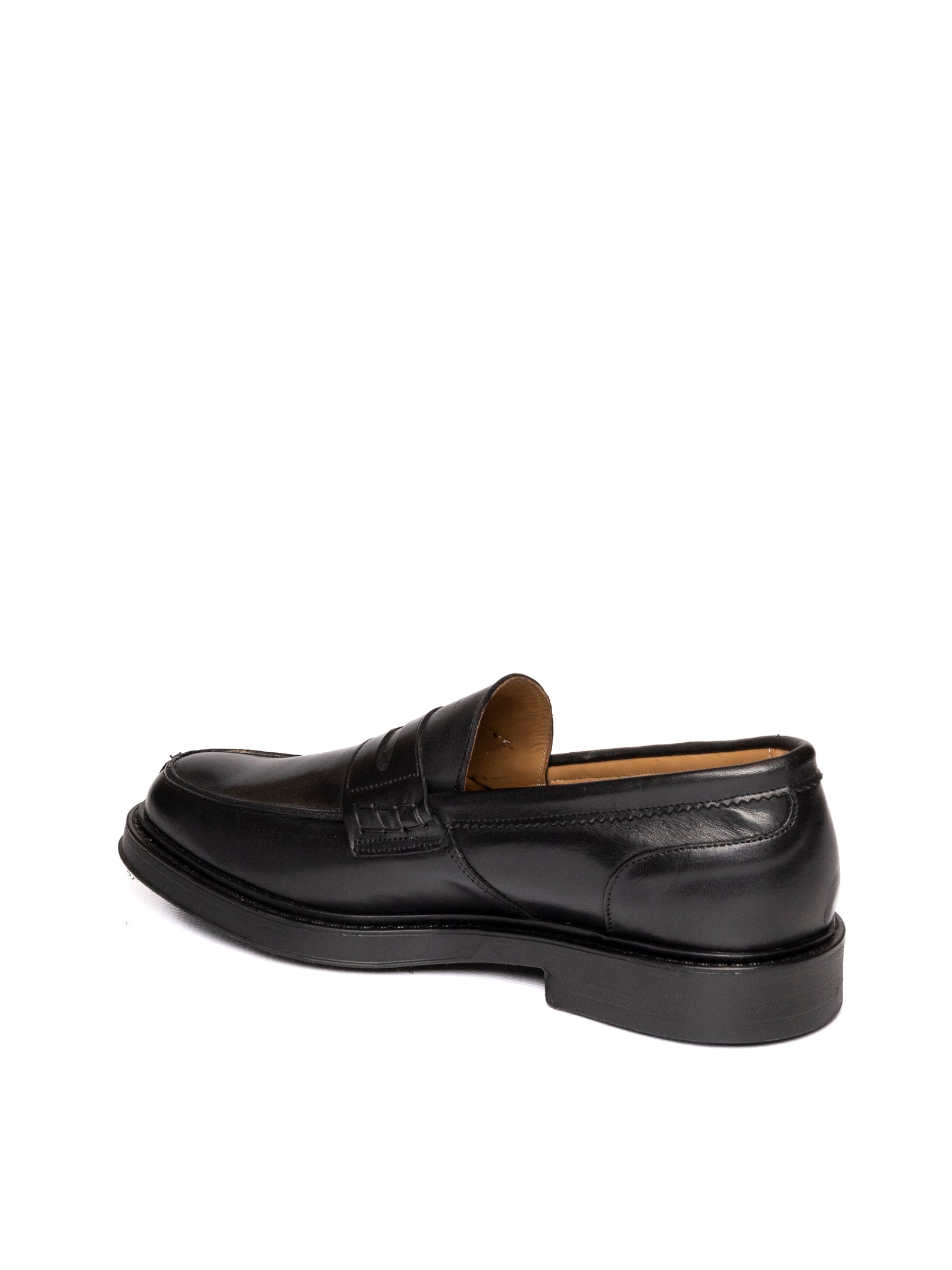 PICCADILLY Mocassino vitello nero 030 VIT-NERO