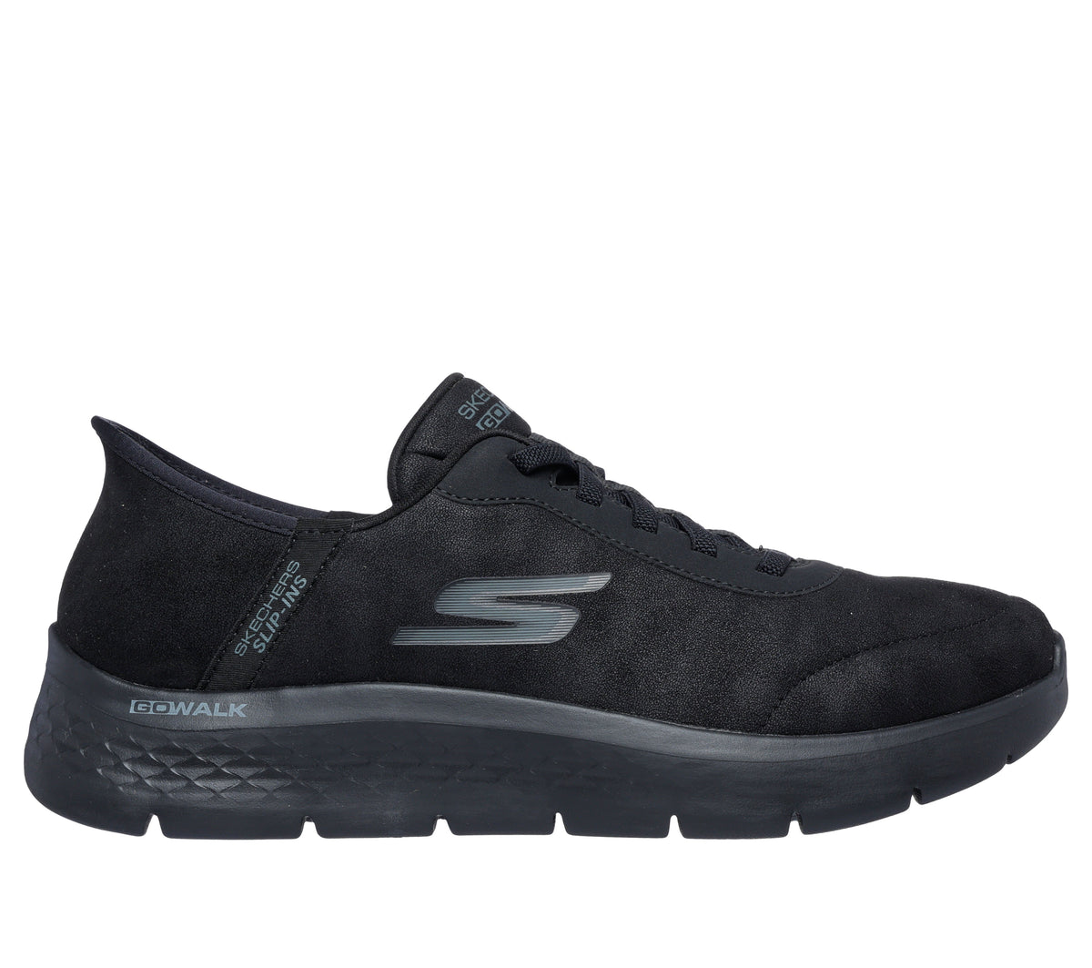SKECHERS Slip-on go walk flex nero 216326 GO WALK FLEX -BBK