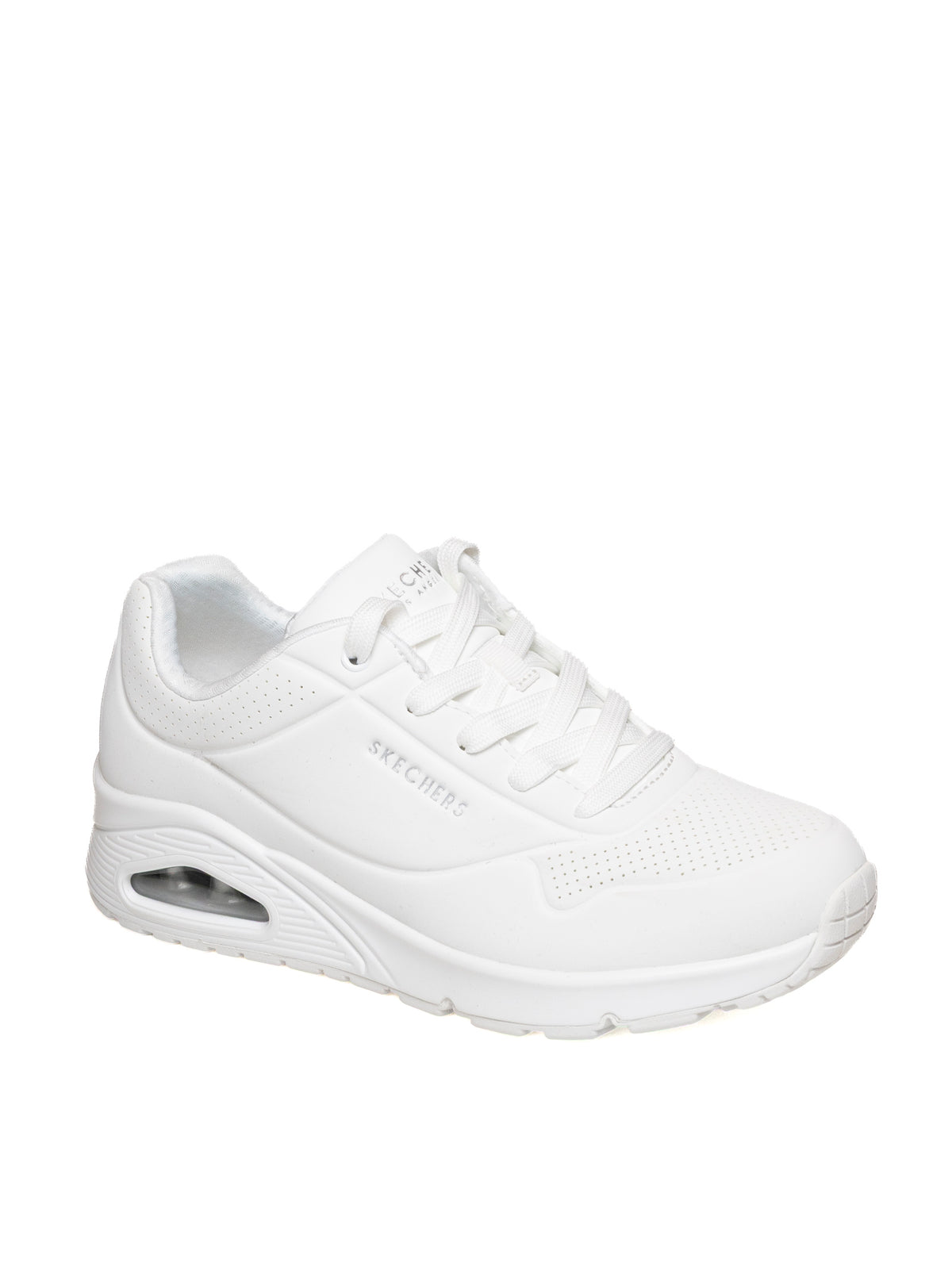 SKECHERS uno - stand on air 73690 UNO - STAND ON AIR-WHITE