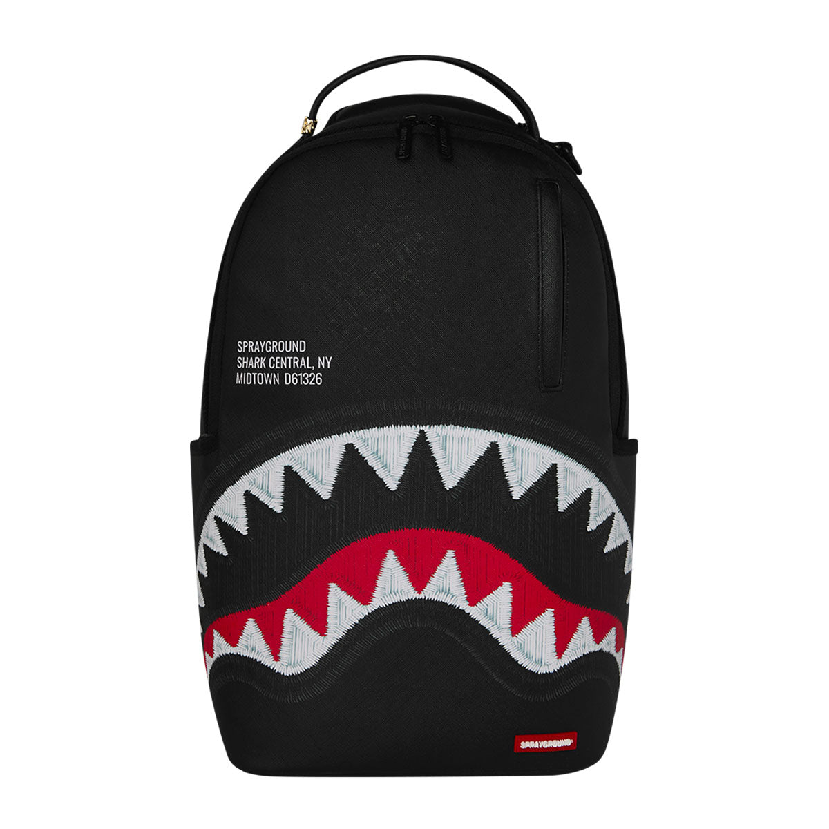 SPRAYGROUND 910B9629NSZ SHARK CENTRAL-BLACK CHECK