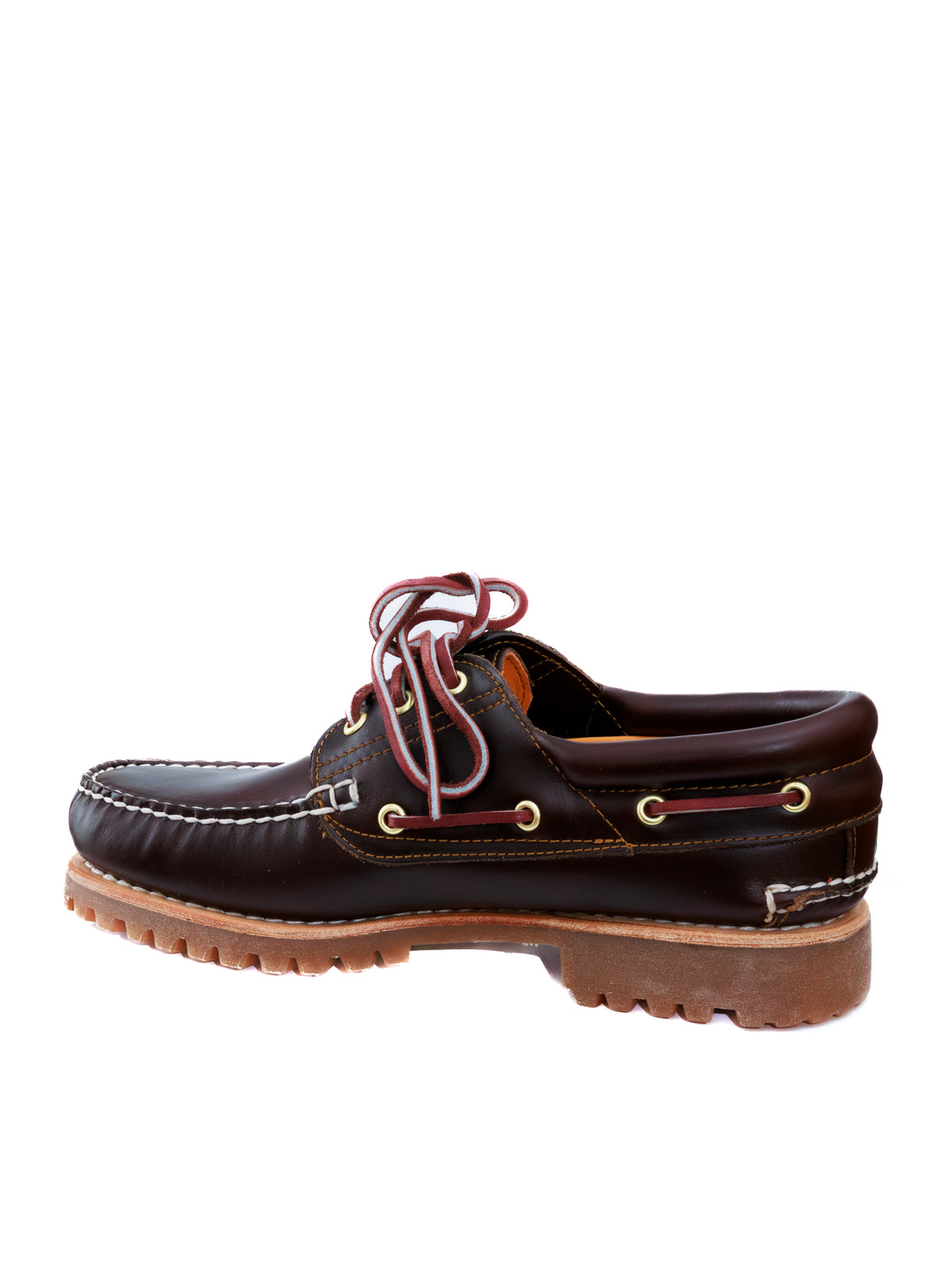 TIMBERLAND Stringata barca pelle moro TB030003214 BARCA-BROWN