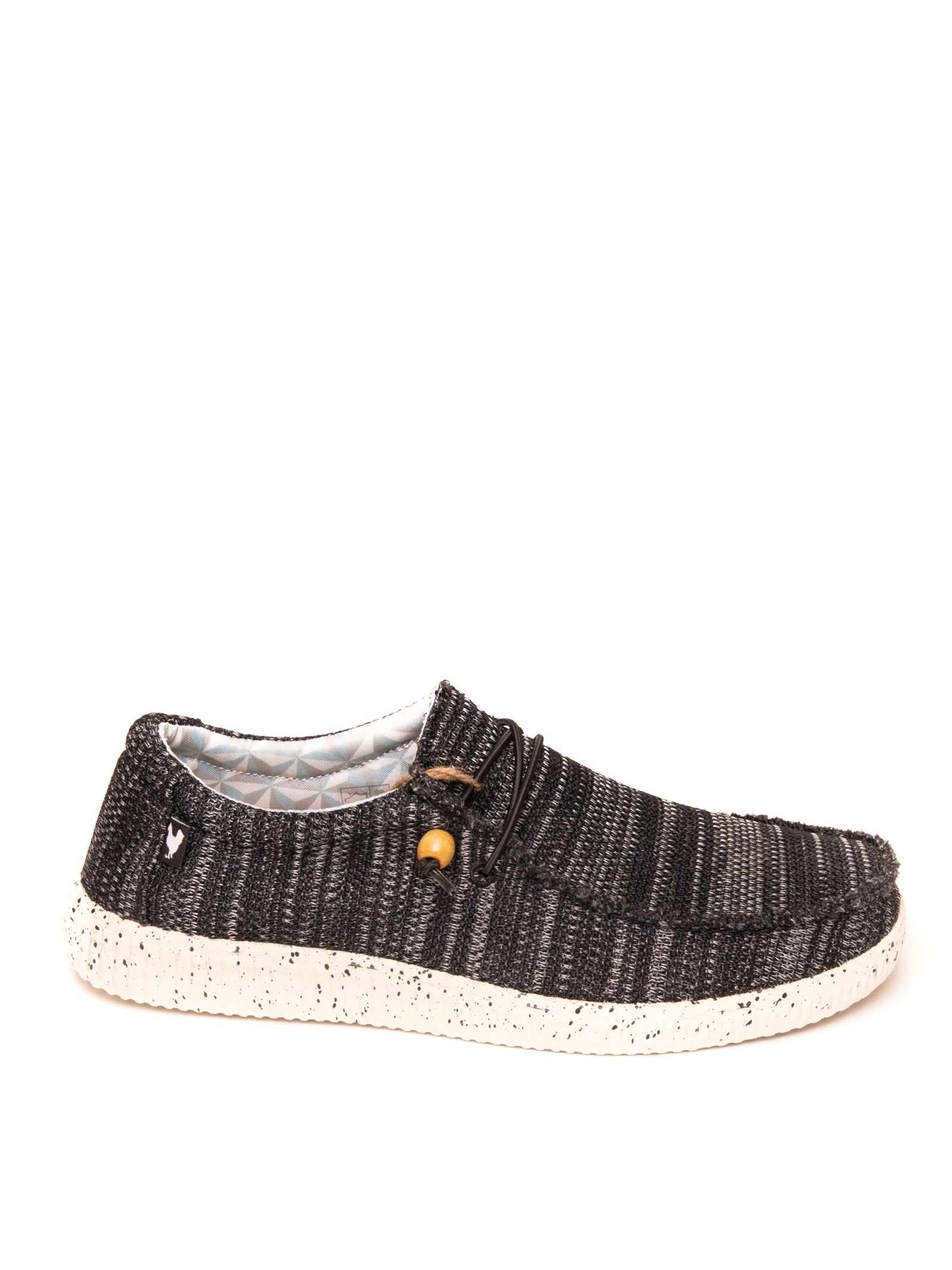 PITAS Sneaker wallabe canvas nero WP150 WALLABI KNITTED-NEGRO