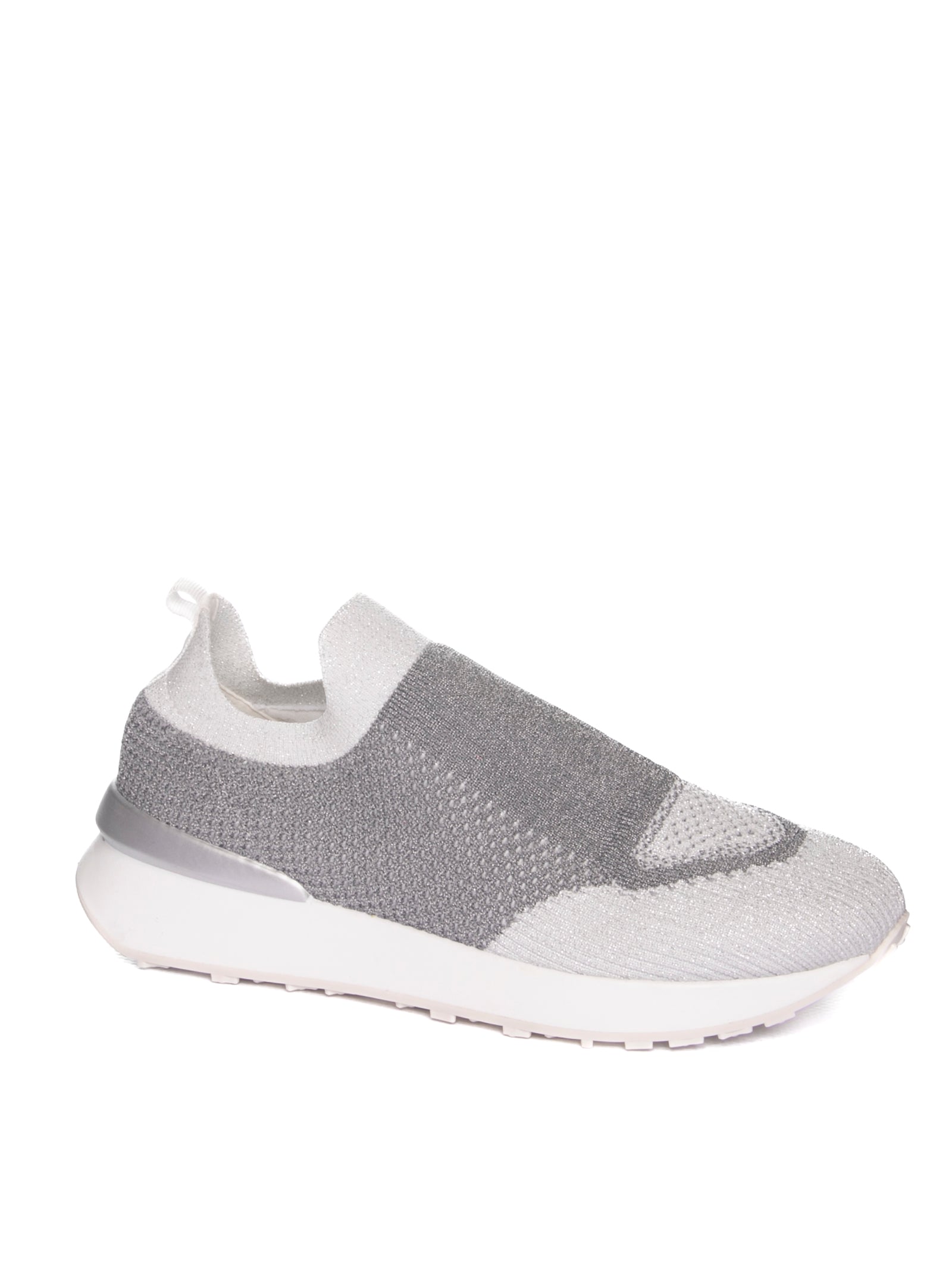 UMA PARKER NEW YORK Sneaker mesh argento 020124 TESS-SILVER