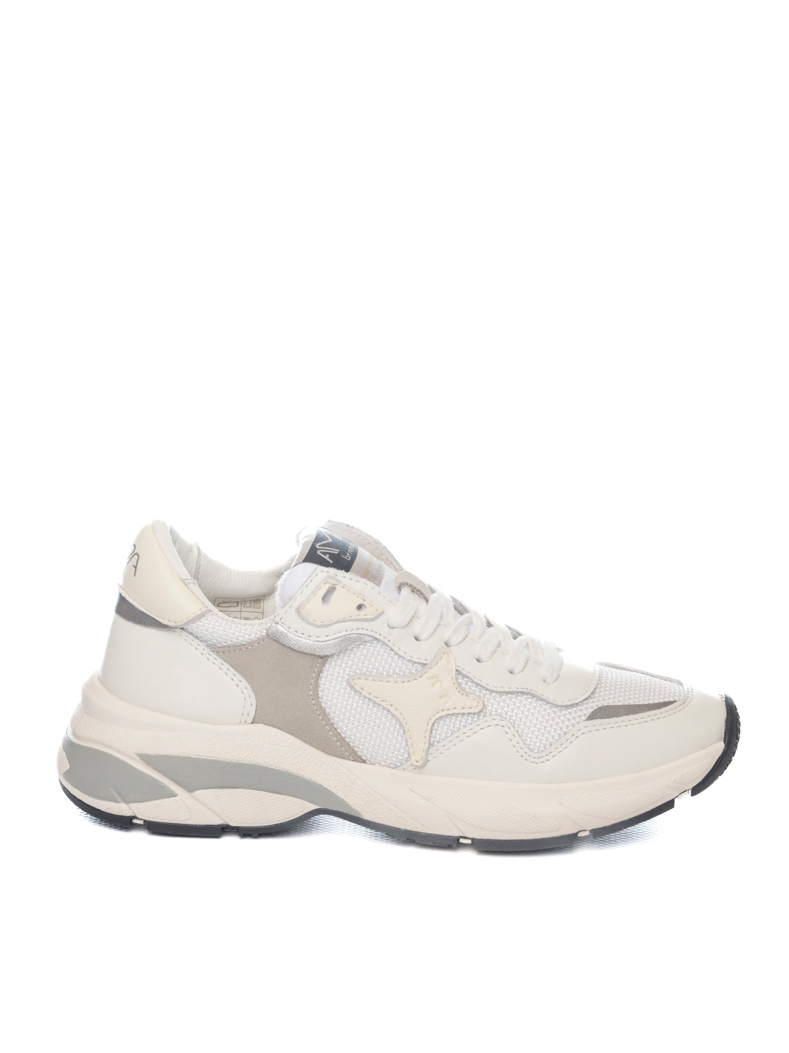 AMA BRAND DELUXE Sneaker moon bianco 4163 MOON-BIANCO